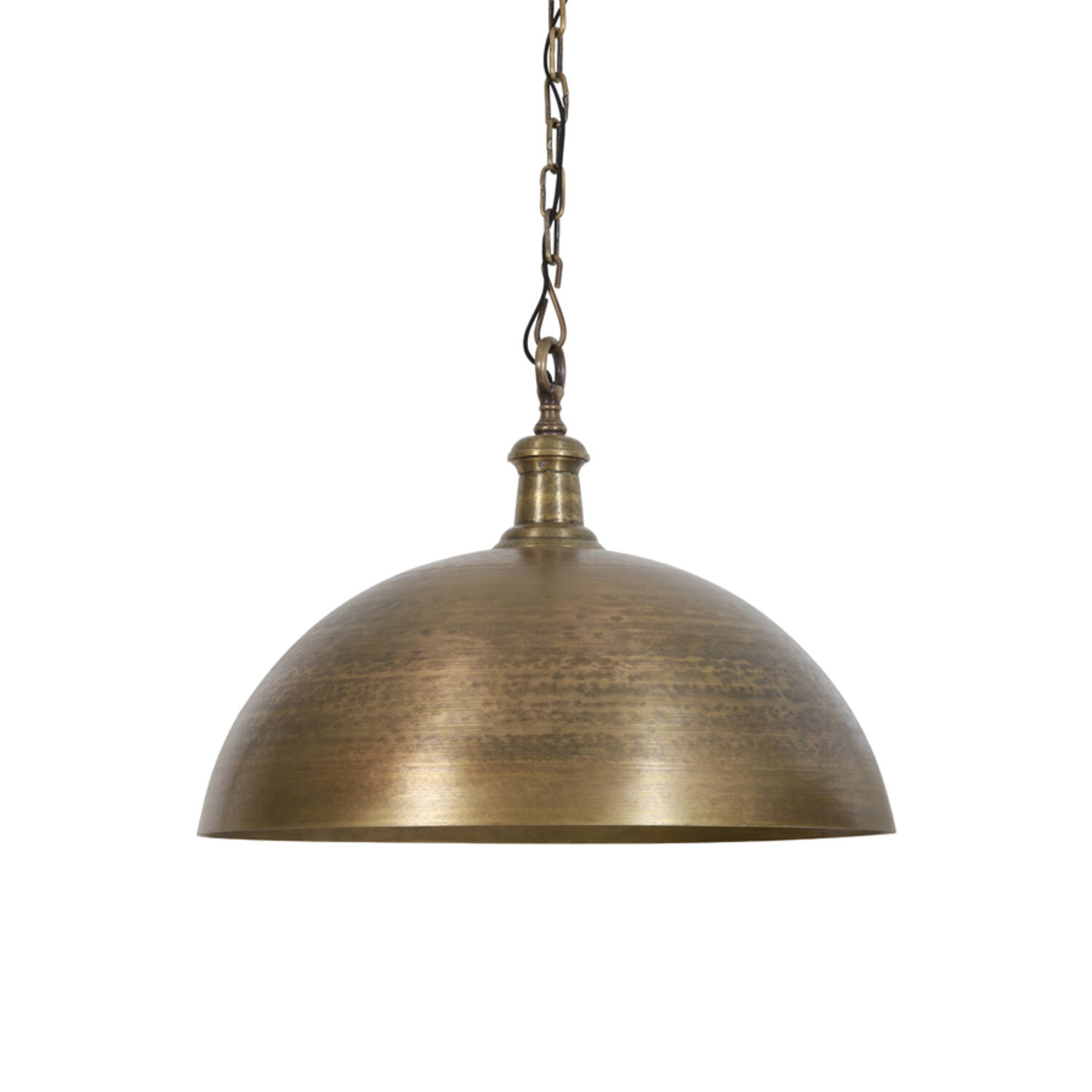 Hanglamp Ø70x62 cm DEMI ruw oud brons