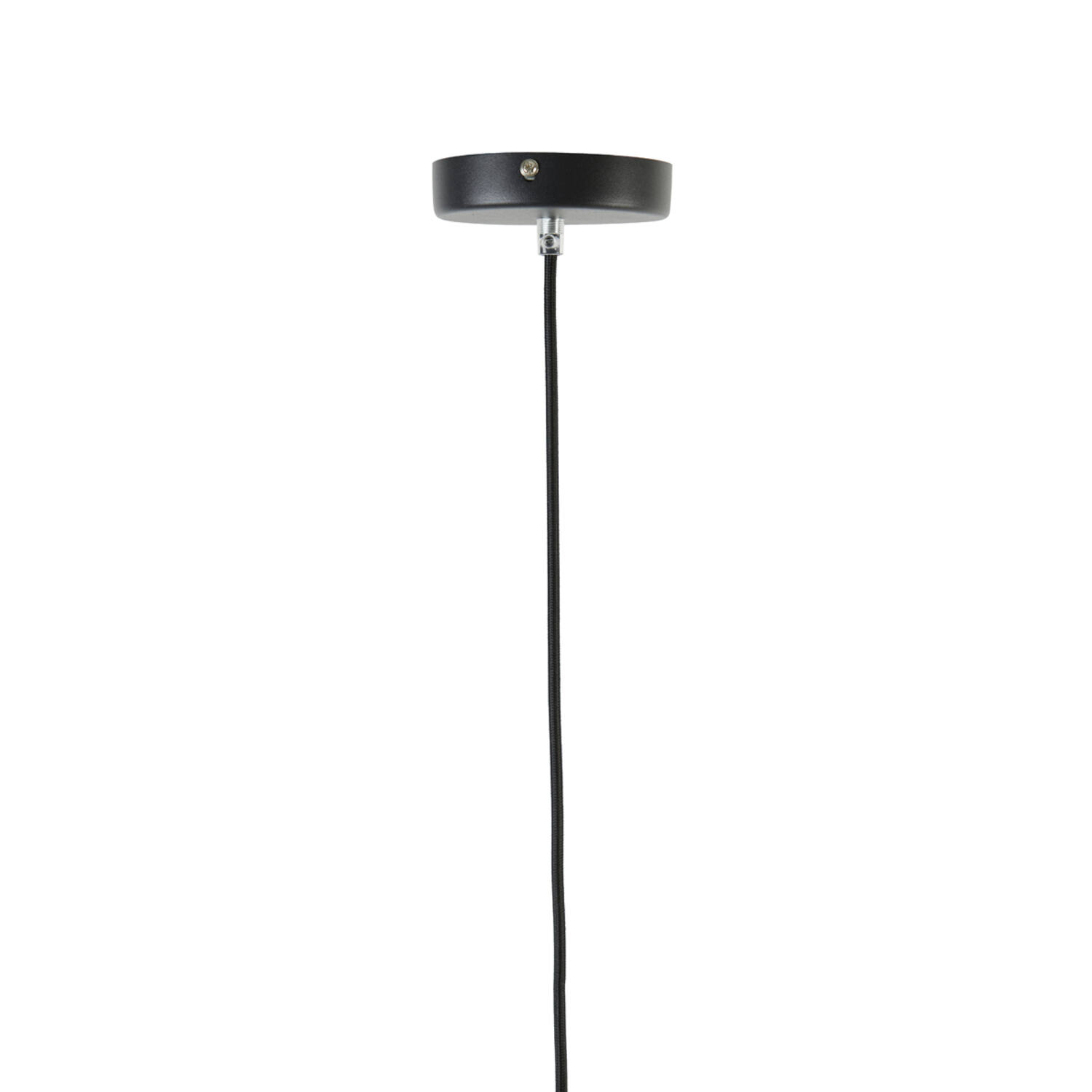 Hanglamp Ø30x25 cm MAYSON glas bruin-zwart