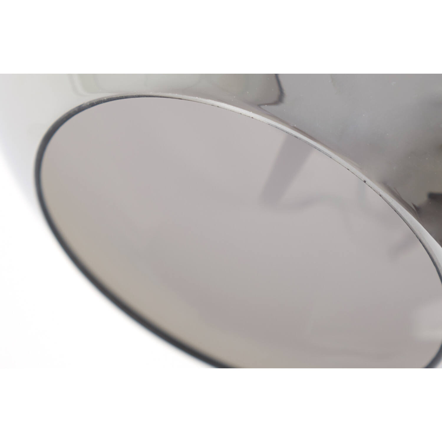 Hanglamp Ø40x34 cm MAYSON smoke glas-mat zwart