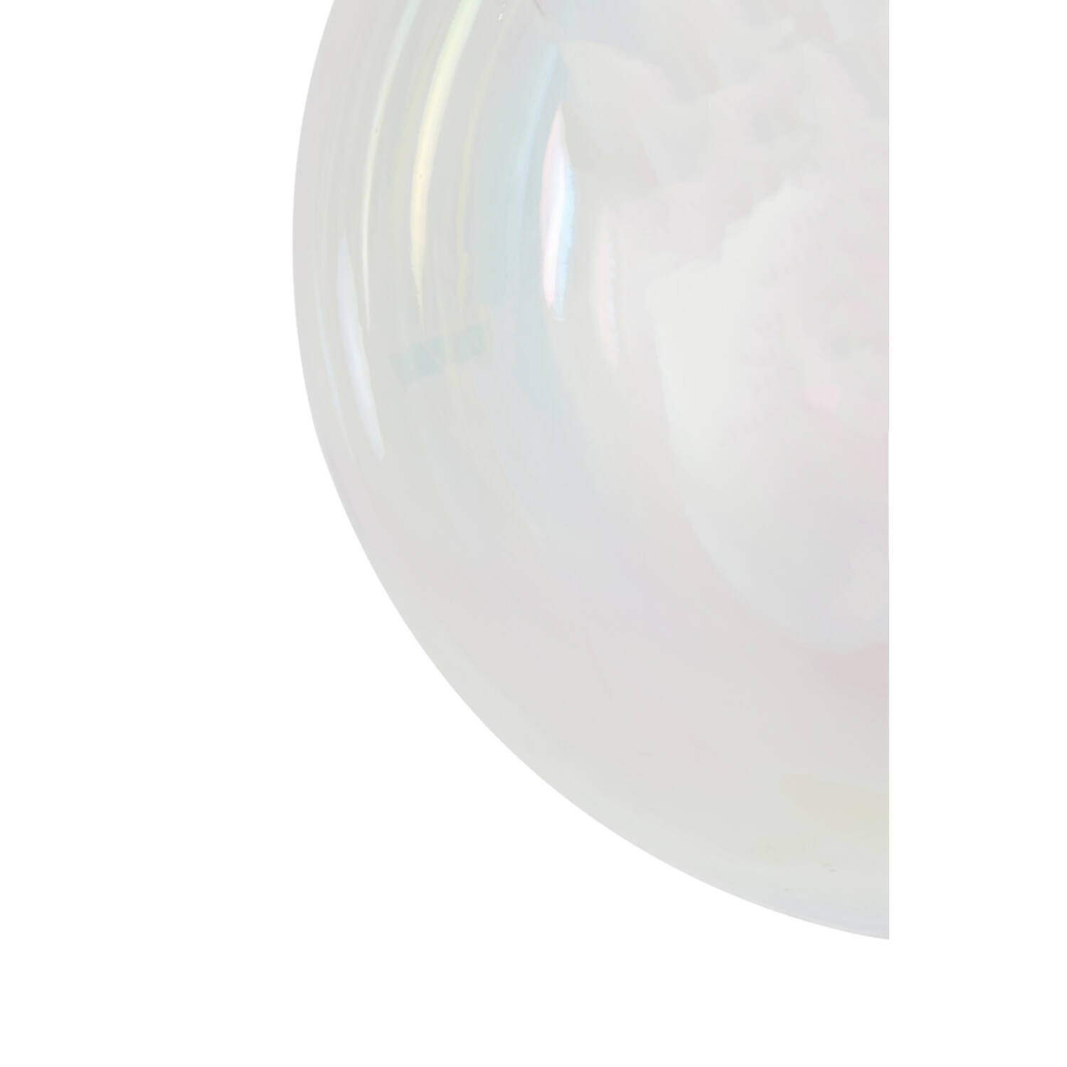Hanging lamp Ø30 cm MEDINA glass rainbow+black
