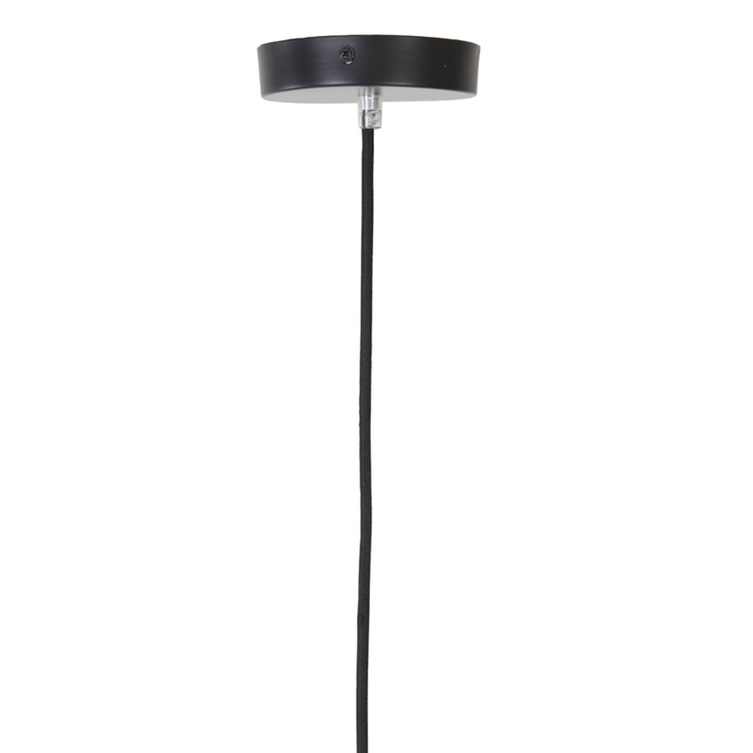 Hanging lamp Ø30 cm MEDINA glass rainbow+black