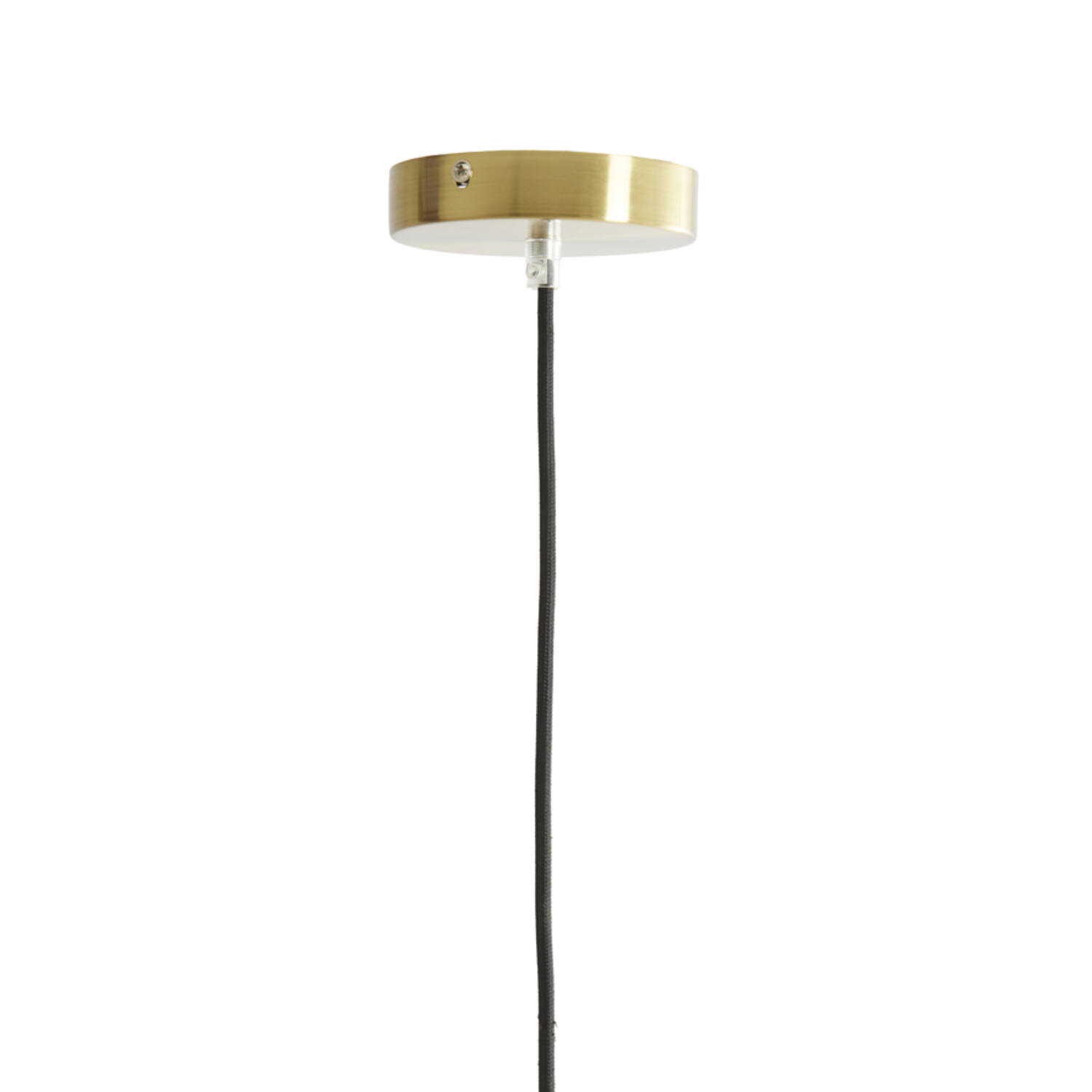 Hanging lamp Ø30 cm MAGDALA glass clear+gold