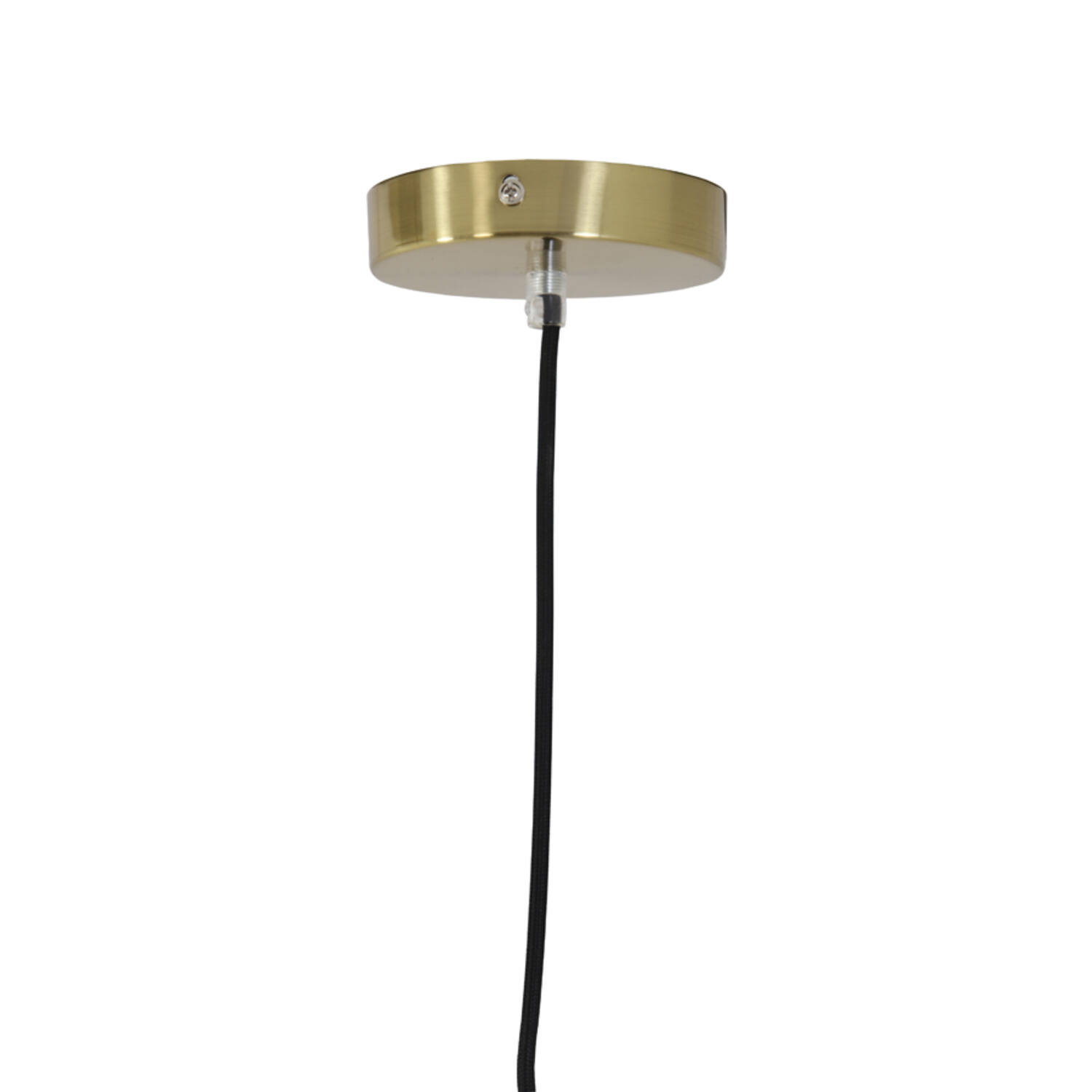 Hanging lamp Ø30 cm MAGDALA glass brown+gold