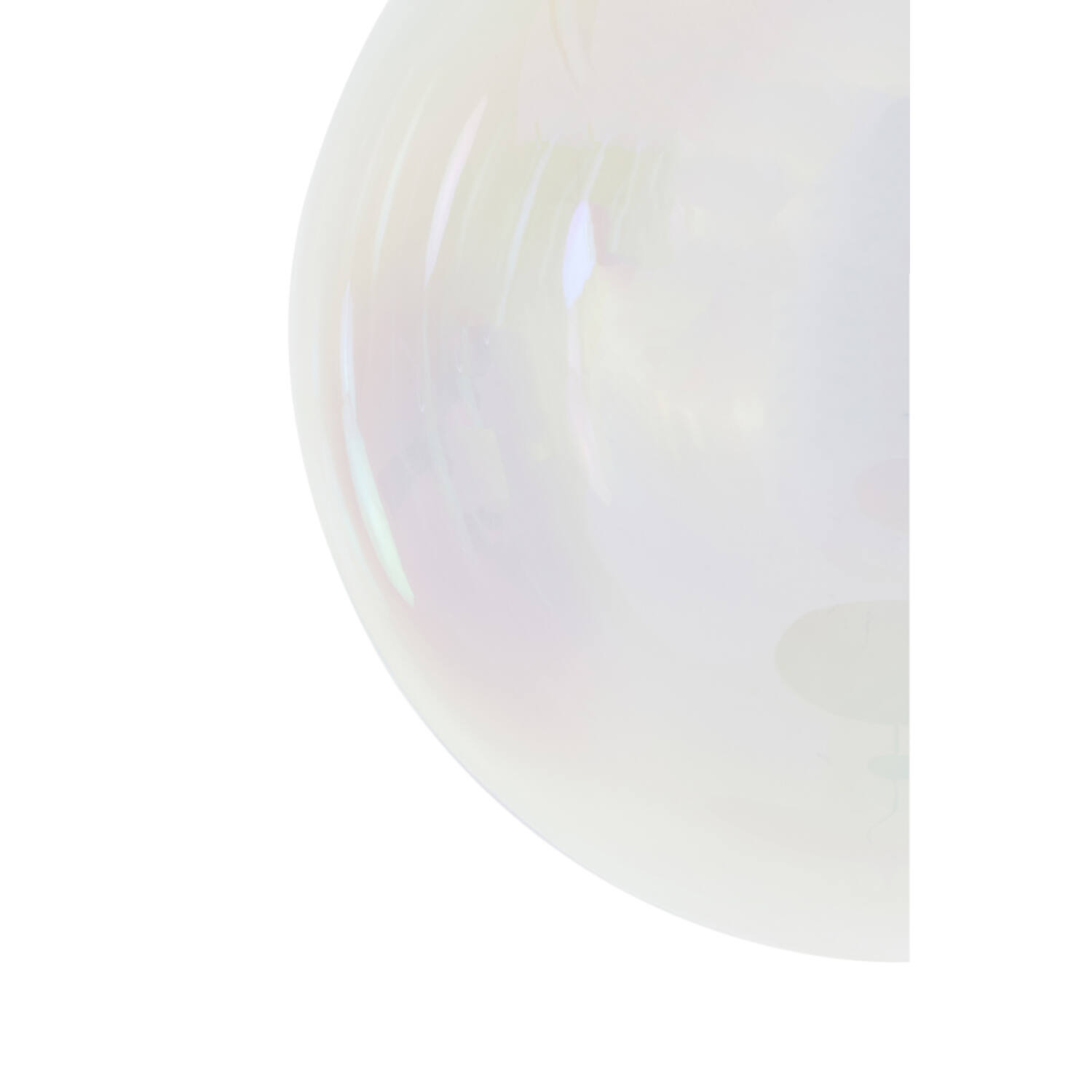 Hanging lamp Ø40 cm MEDINA glass rainbow+black