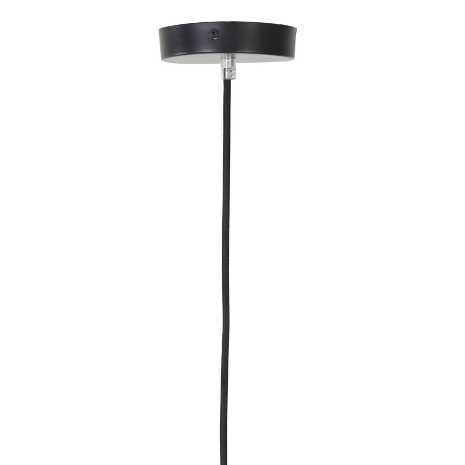 Hanging lamp Ø40 cm MEDINA glass rainbow+black