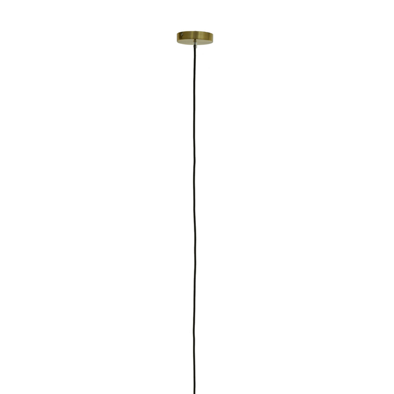Hanglamp Ø30 cm MEDINA antiek brons+smoke glas