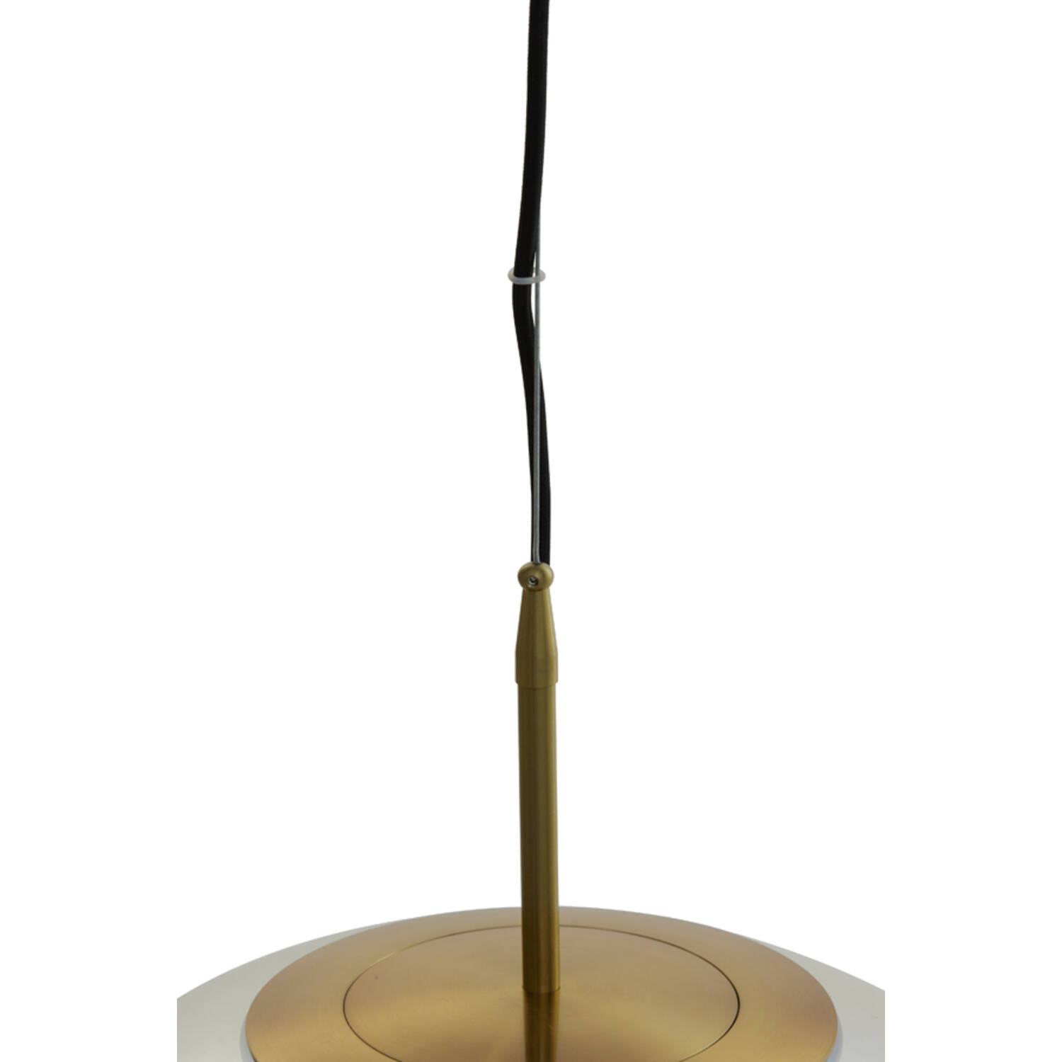 Hanging lamp Ø40 cm MEDINA antique bronze+glass clear