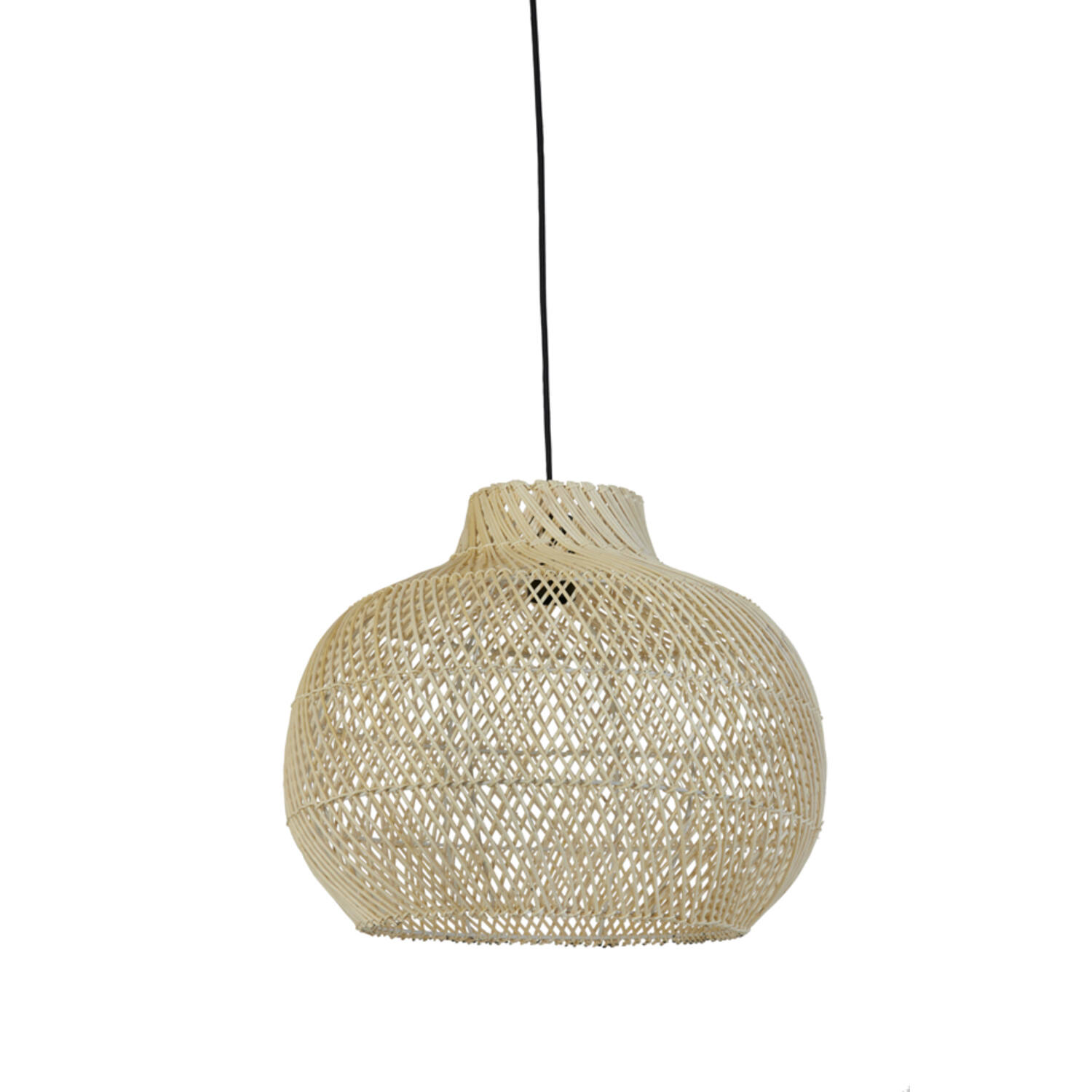 Hanging lamp Ø46x39 cm CHARITA rattan natural