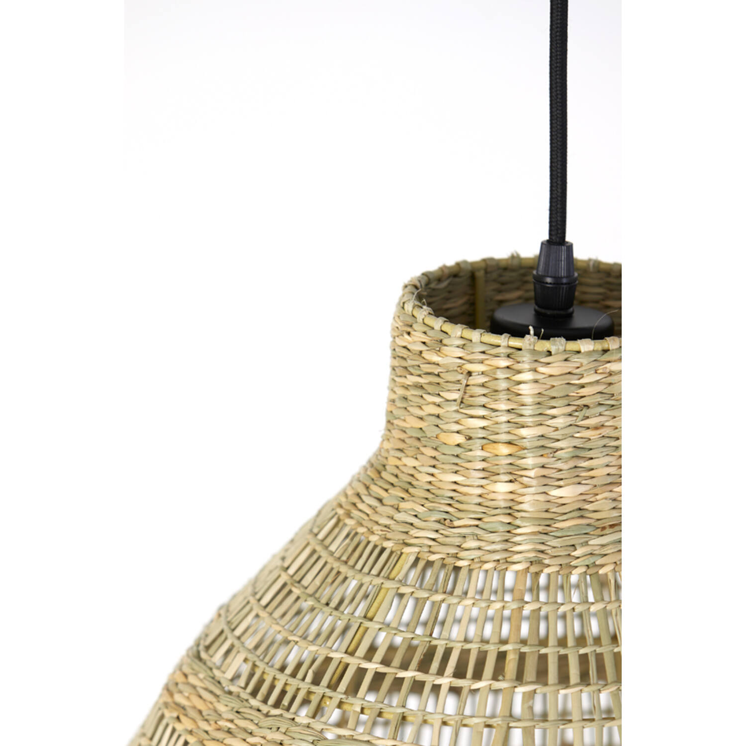 Hanging lamp Ø38x43 cm SAGAR seagrass natural