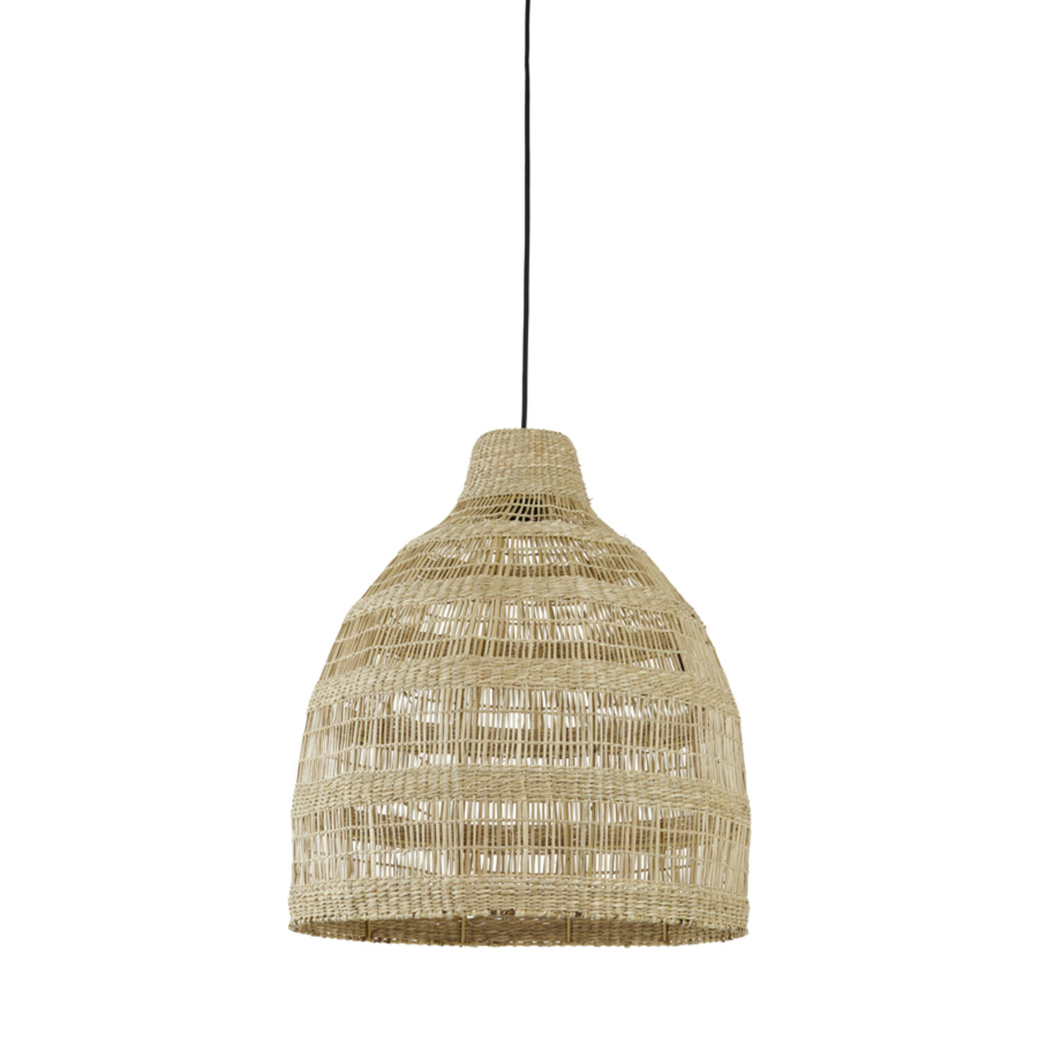 Hanging lamp Ø50x57 cm SAGAR seagrass natural