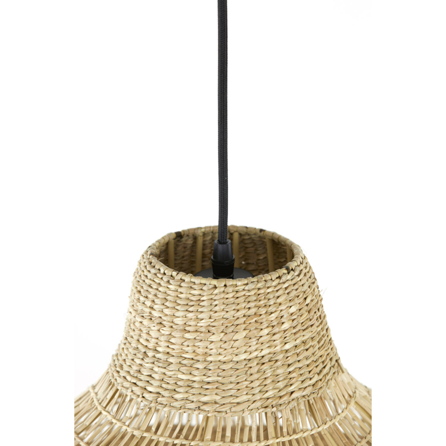 Hanging lamp Ø50x57 cm SAGAR seagrass natural