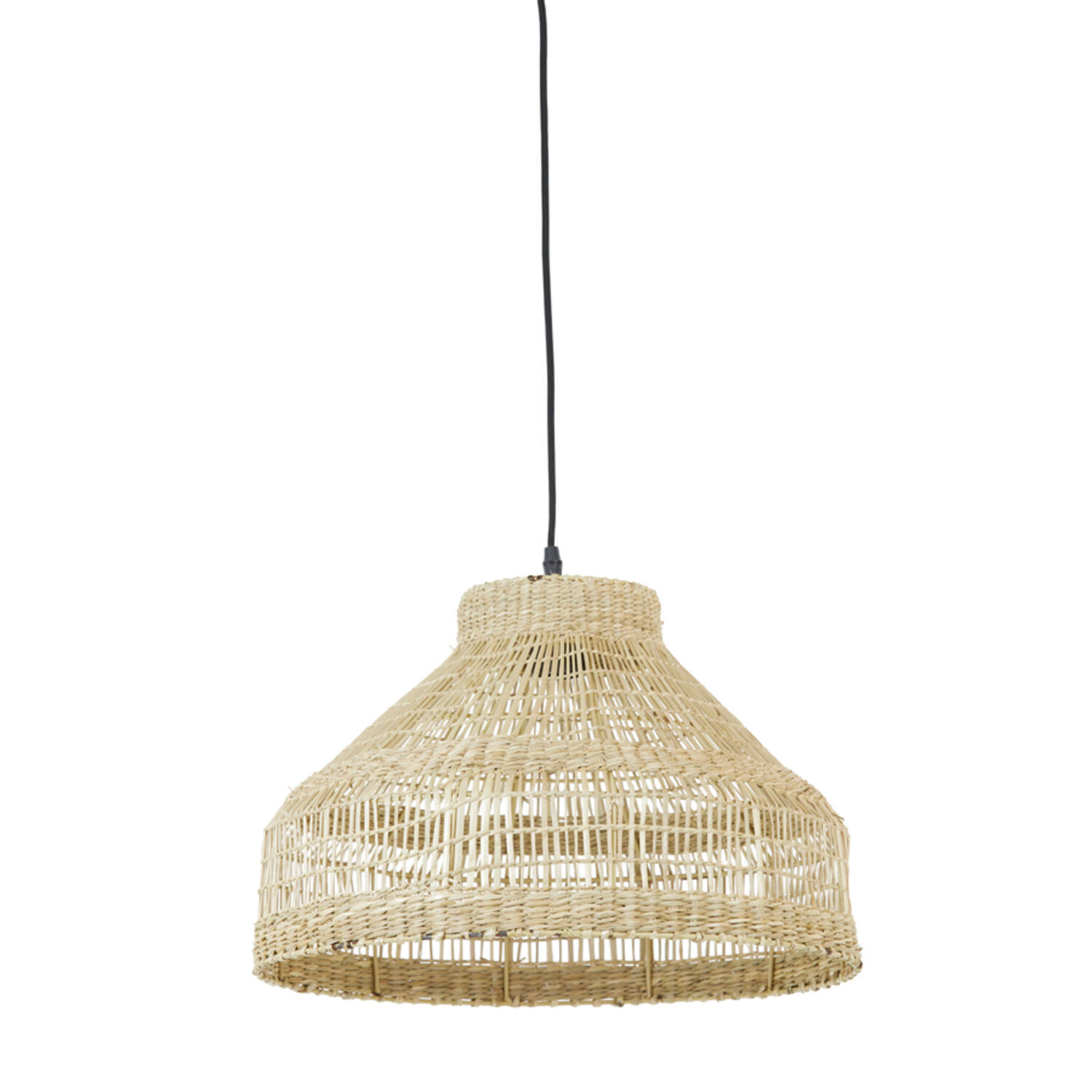 Hanging lamp Ø45x30 cm LATIKA seagrass natural