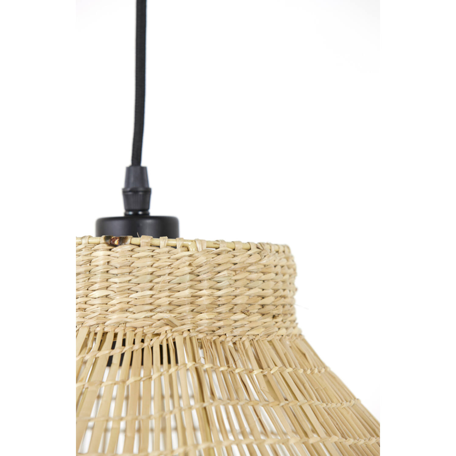 Hanging lamp Ø45x30 cm LATIKA seagrass natural