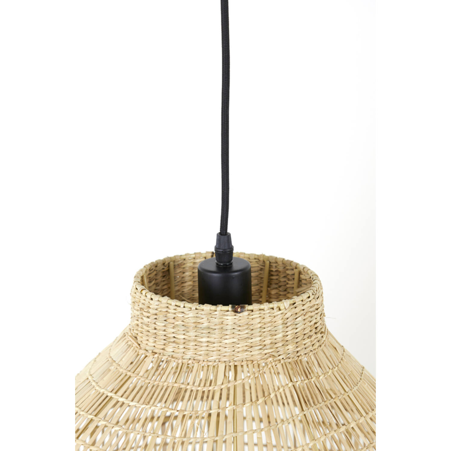Hanging lamp Ø45x30 cm LATIKA seagrass natural