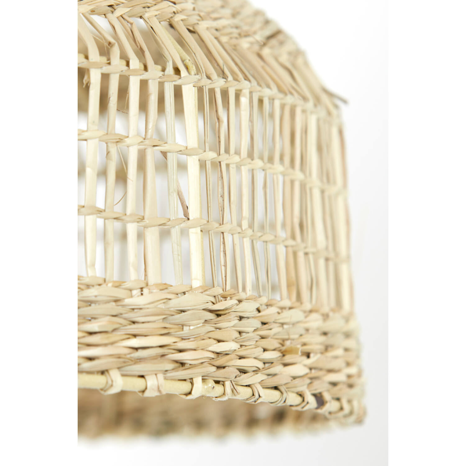 Hanging lamp Ø45x30 cm LATIKA seagrass natural