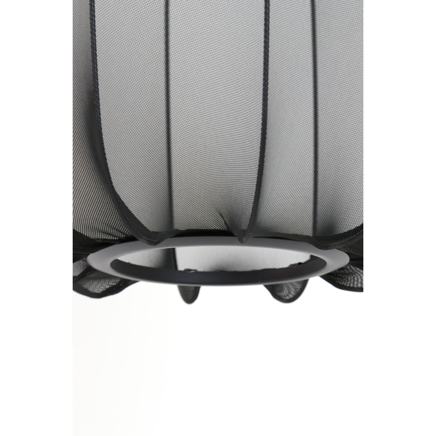 Hanging lamp Ø40x30 cm PLUMERIA black