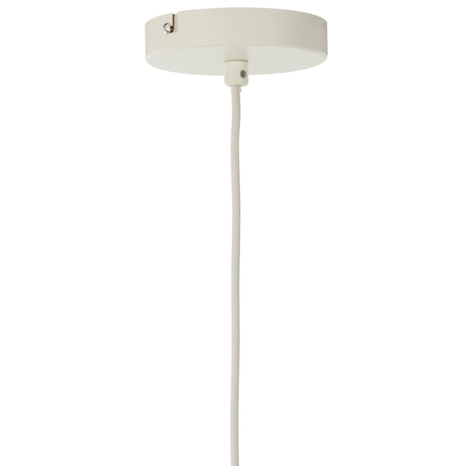 Hanglamp Ø40x30 cm PLUMERIA zand