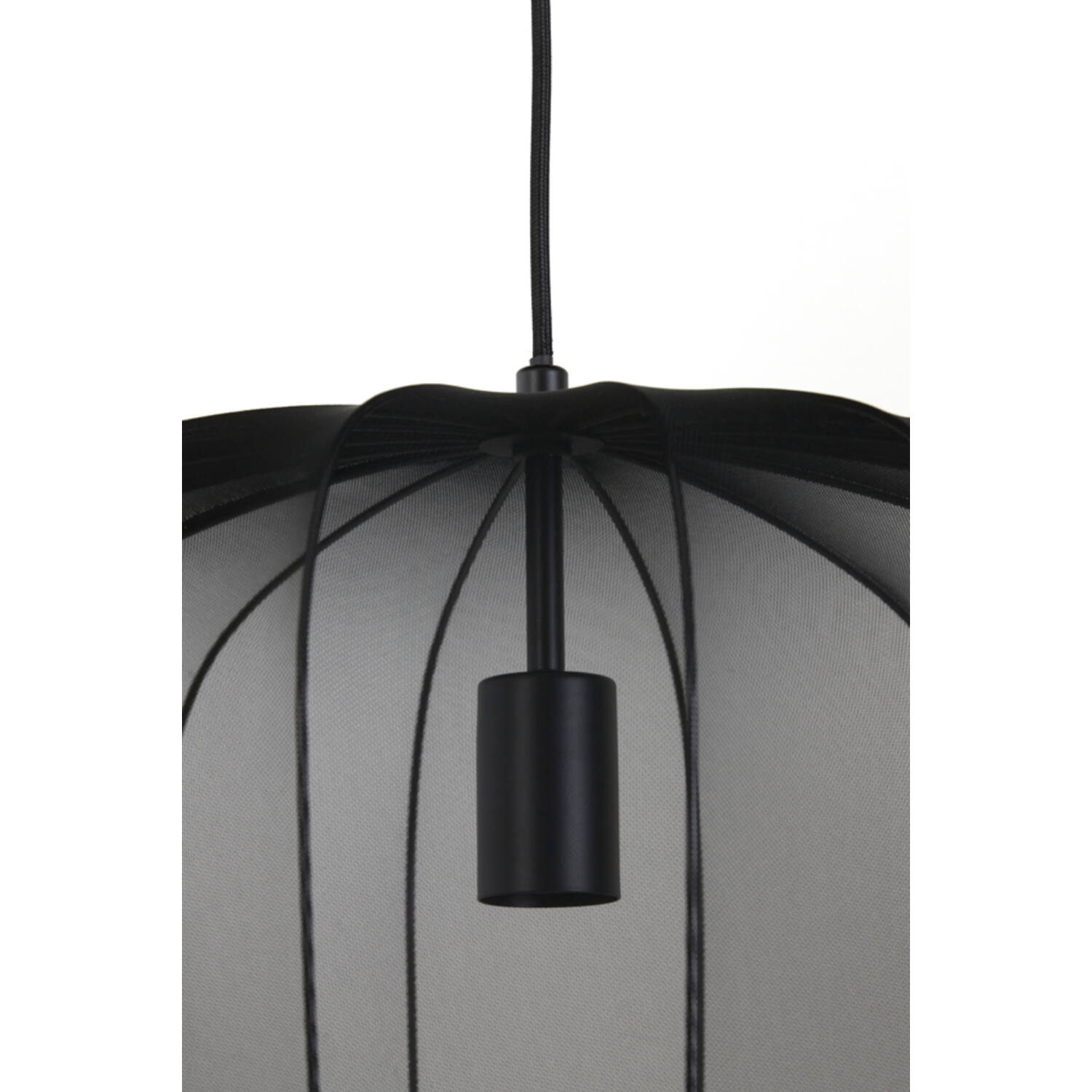 Hanging lamp Ø50x37,5 cm PLUMERIA black
