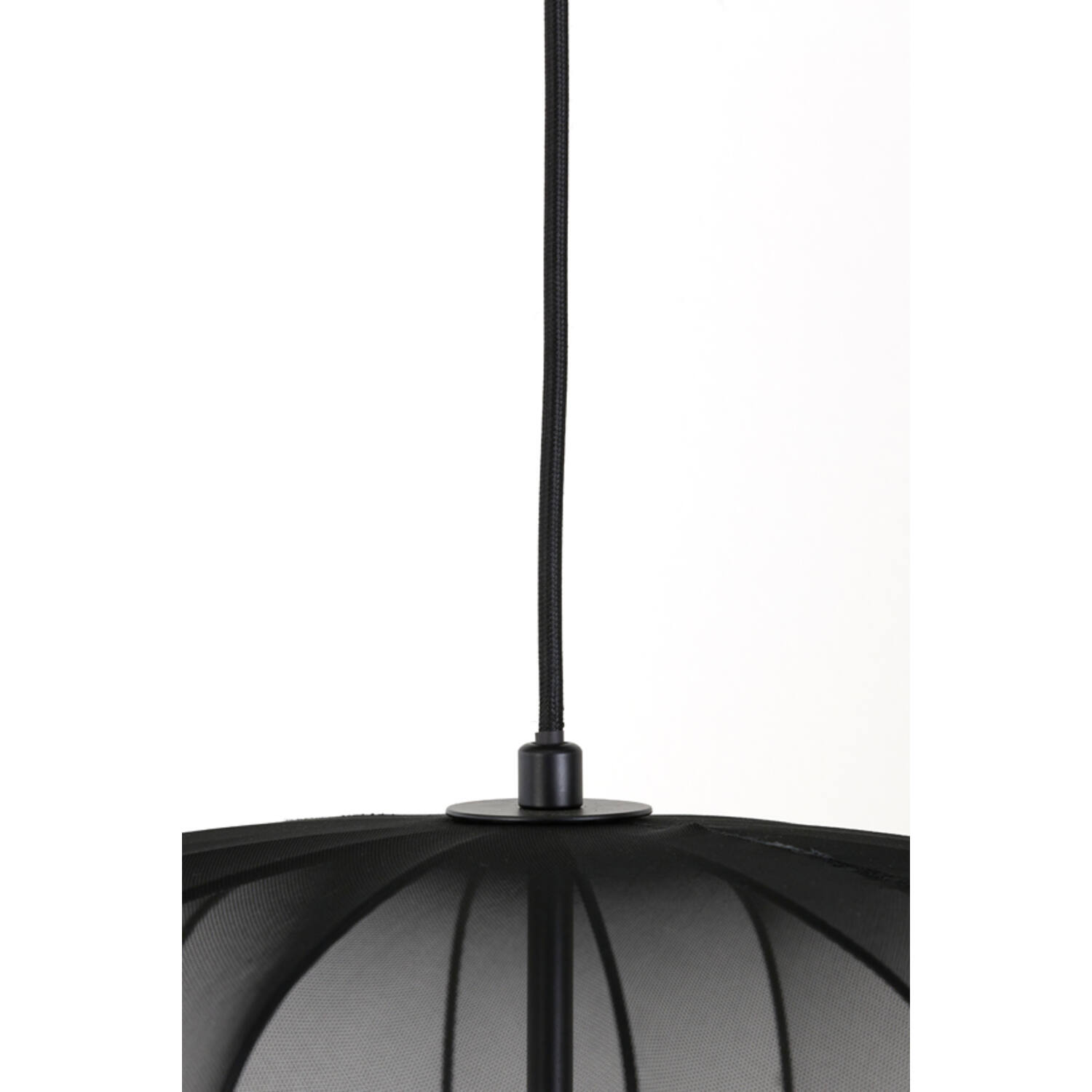 Hanging lamp Ø50x37,5 cm PLUMERIA black