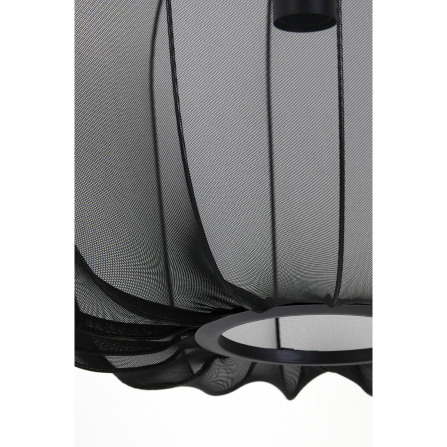 Hanging lamp Ø50x37,5 cm PLUMERIA black