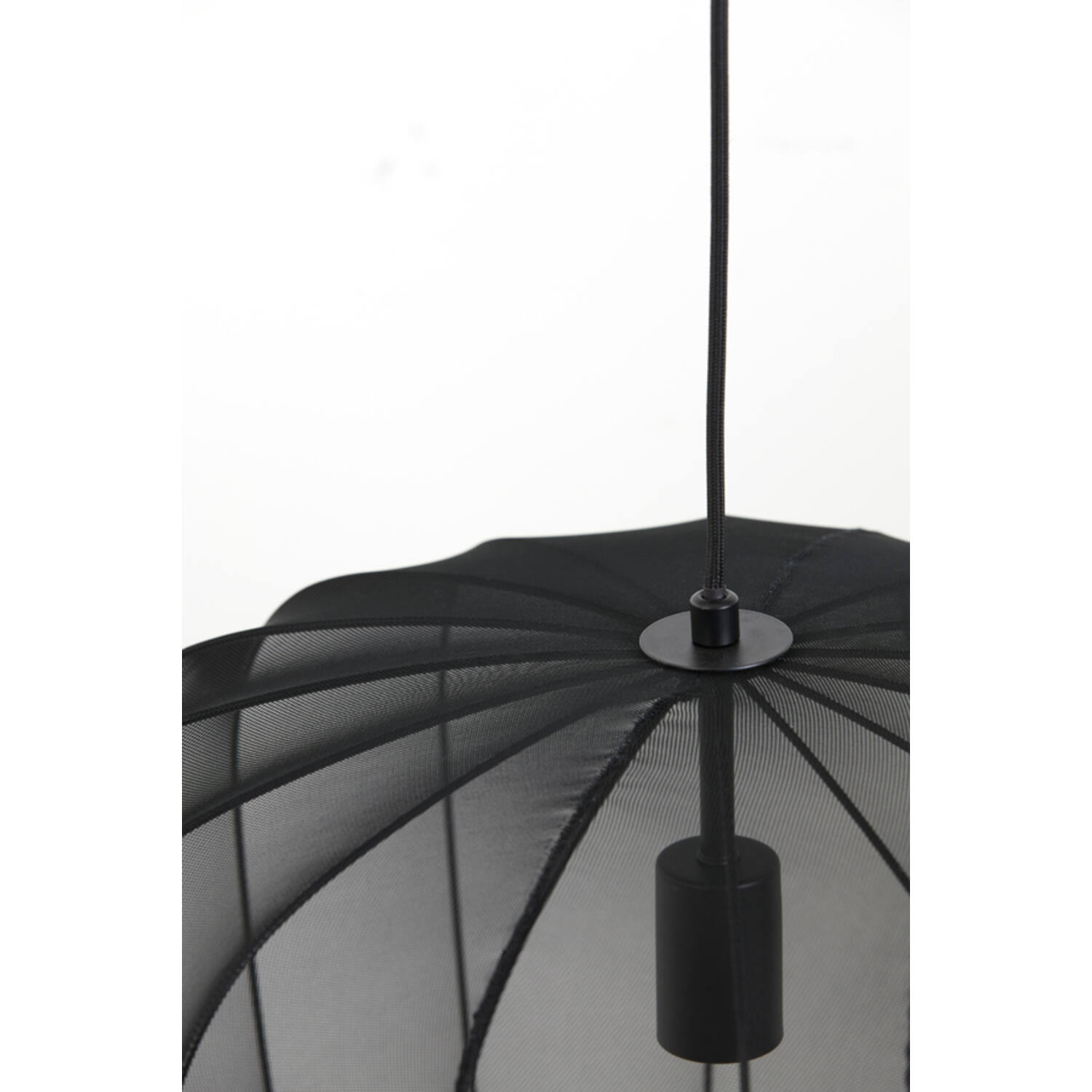 Hanging lamp Ø50x37,5 cm PLUMERIA black