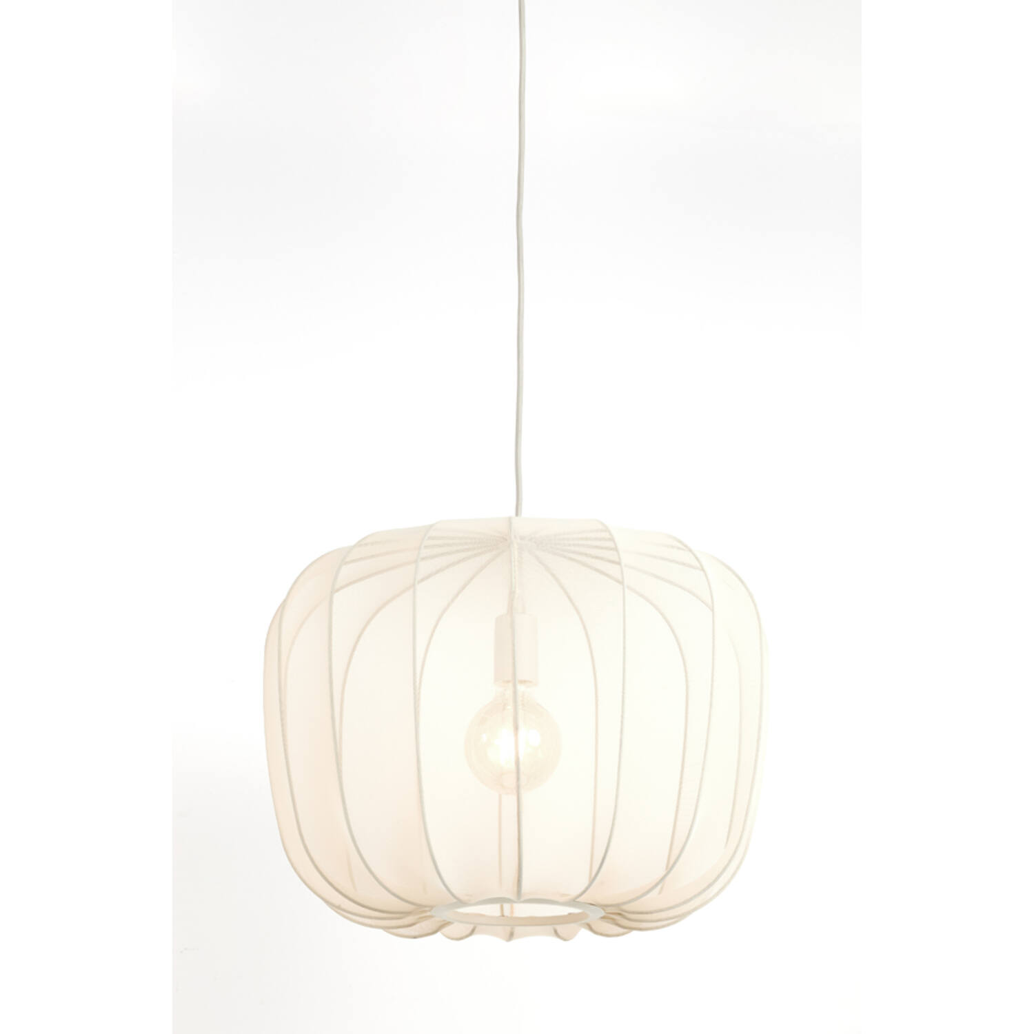 Hanglamp Ø50x37,5 cm PLUMERIA zand