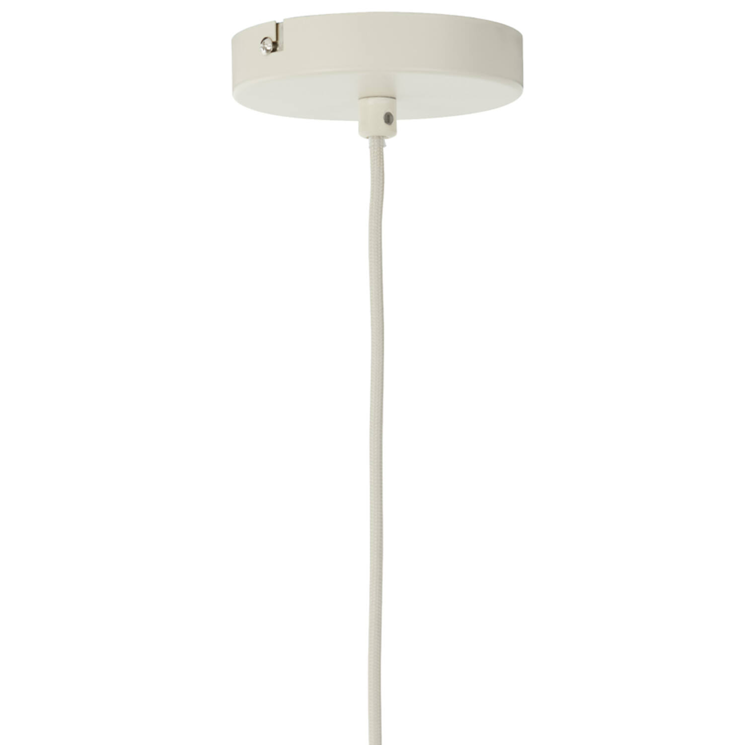Hanging lamp Ø60x45 cm PLUMERIA sand