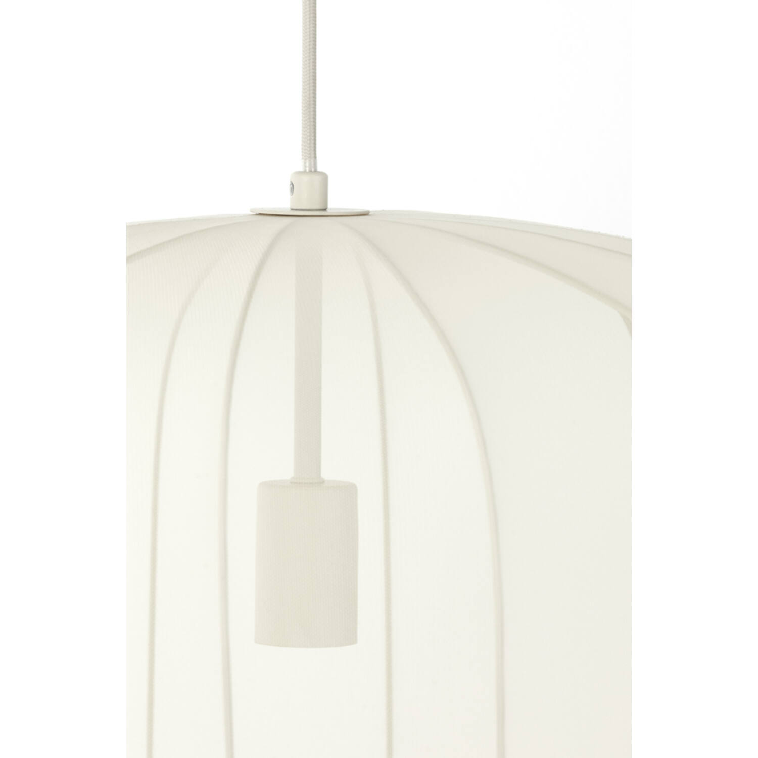 Hanging lamp Ø60x45 cm PLUMERIA sand
