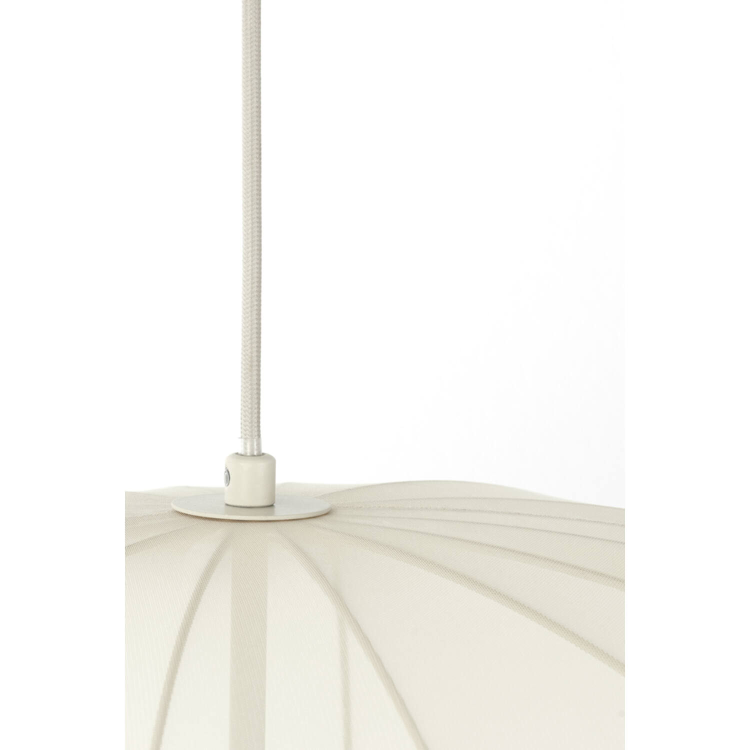 Hanging lamp Ø60x45 cm PLUMERIA sand