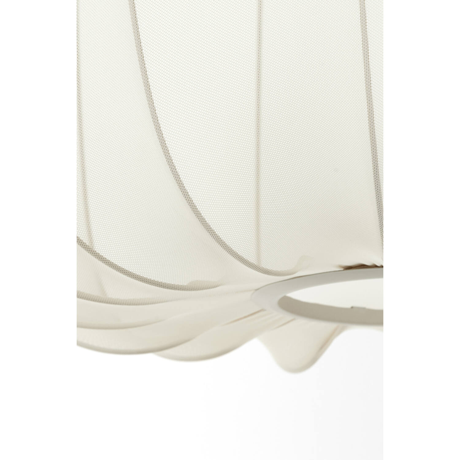 Hanging lamp Ø60x45 cm PLUMERIA sand