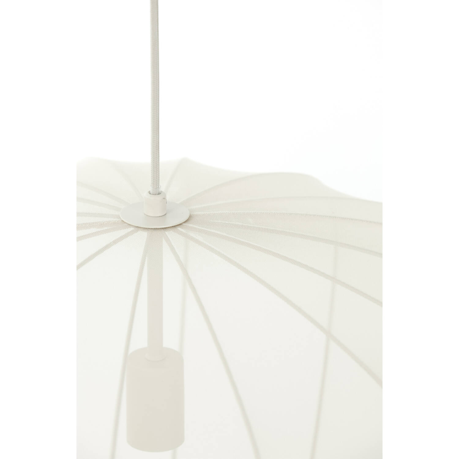 Hanging lamp Ø60x45 cm PLUMERIA sand
