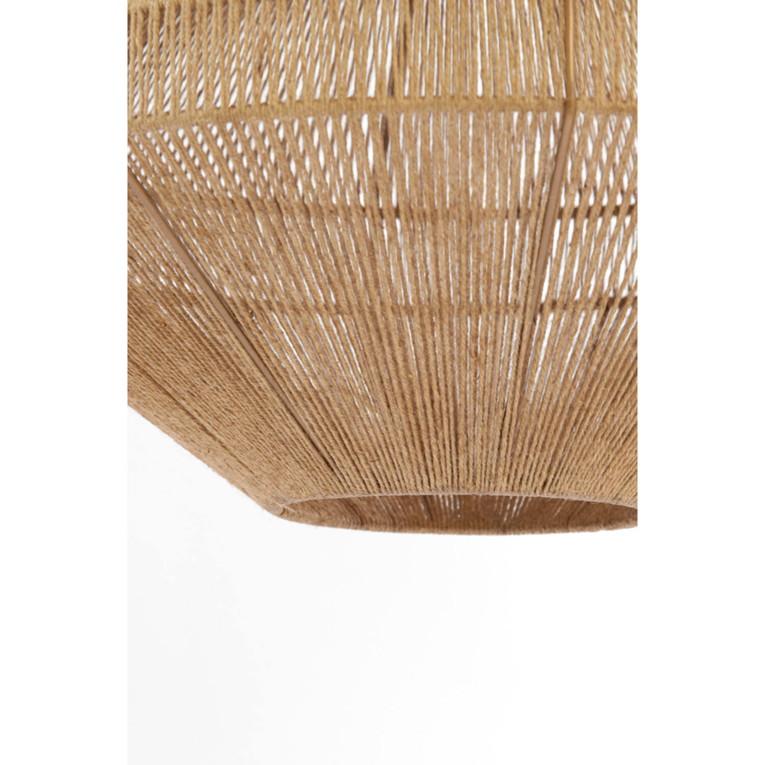 Hanglamp Ø50x31 cm MALLOW jute naturel