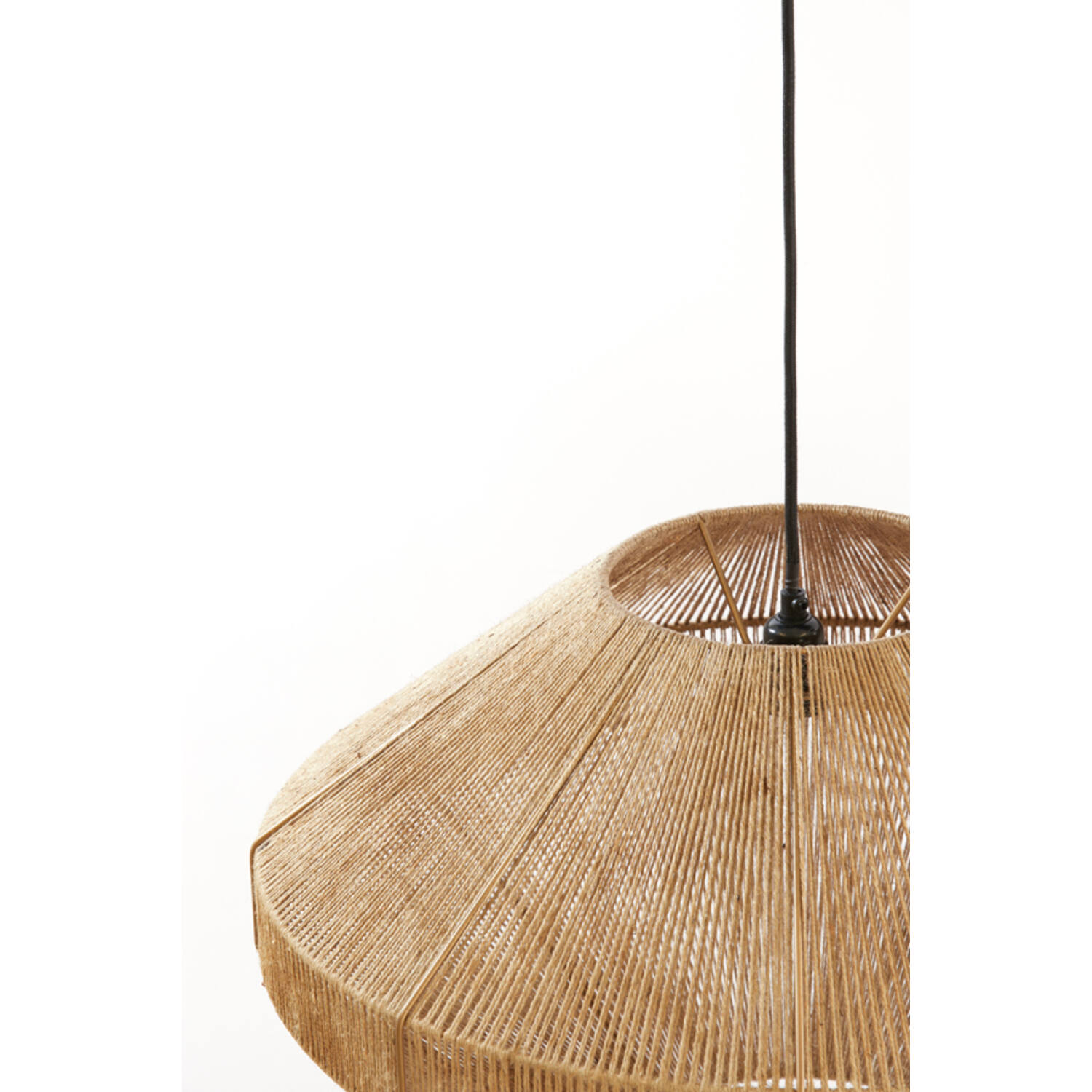 Hanglamp Ø60x37 cm MALLOW jute naturel