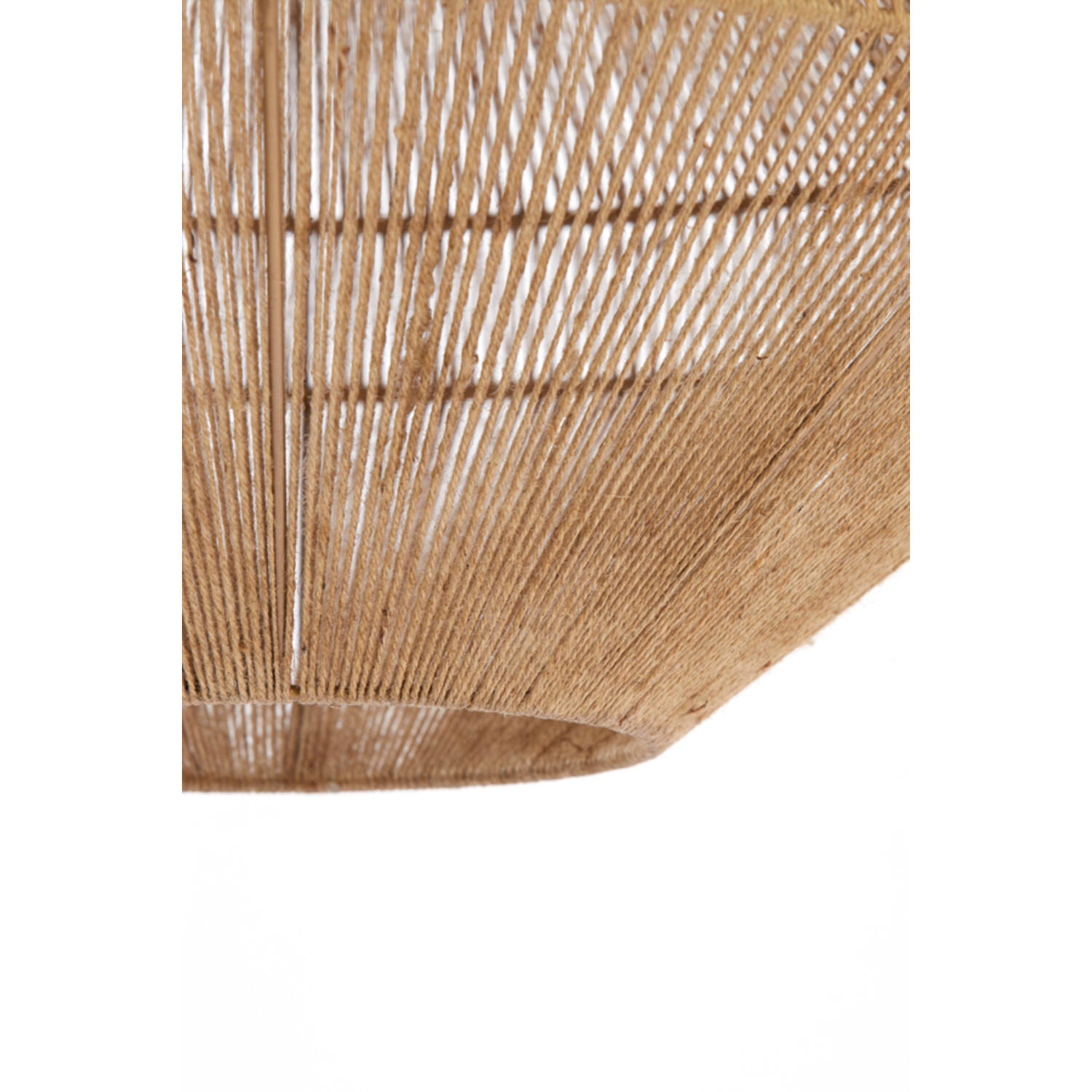 Hanglamp Ø60x37 cm MALLOW jute naturel
