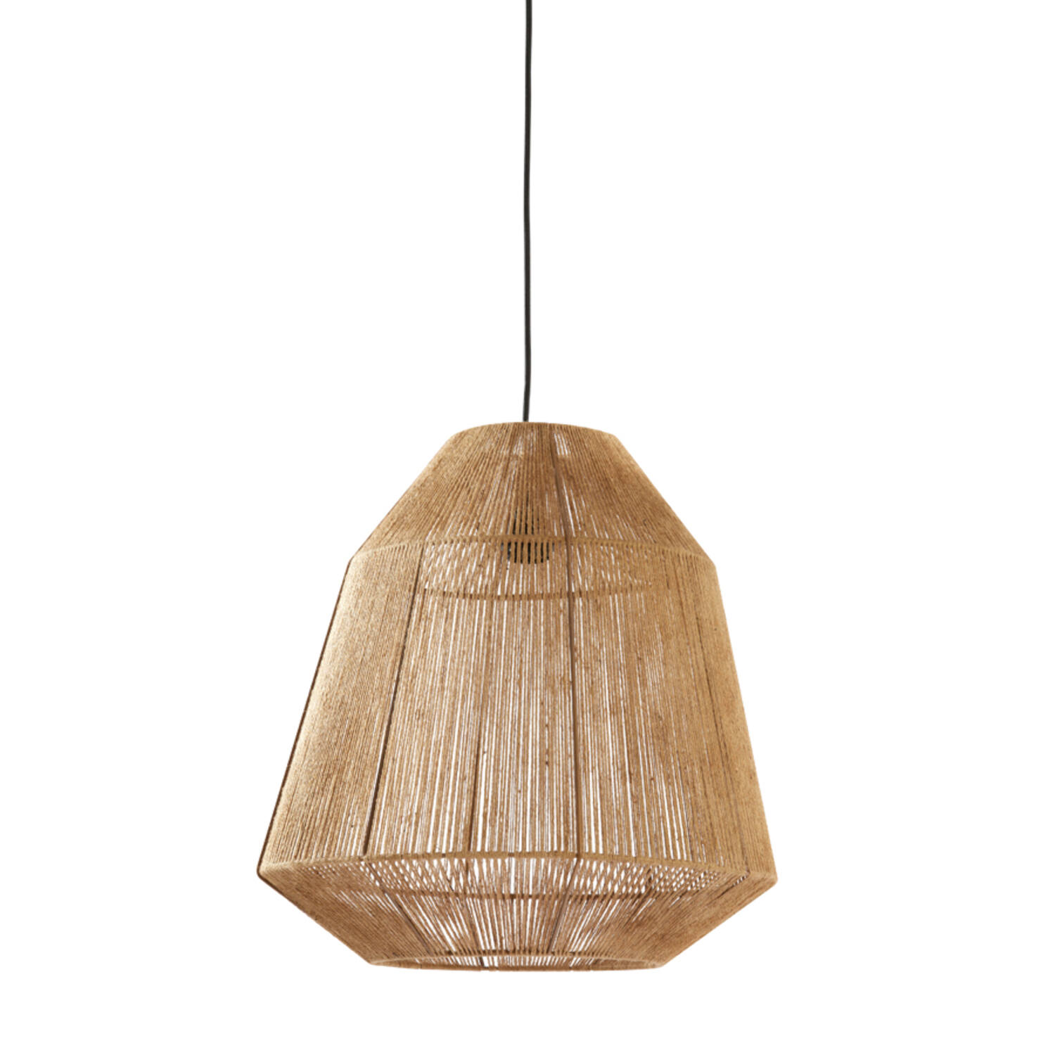 Hanglamp Ø50x50 cm MALVA jute naturel