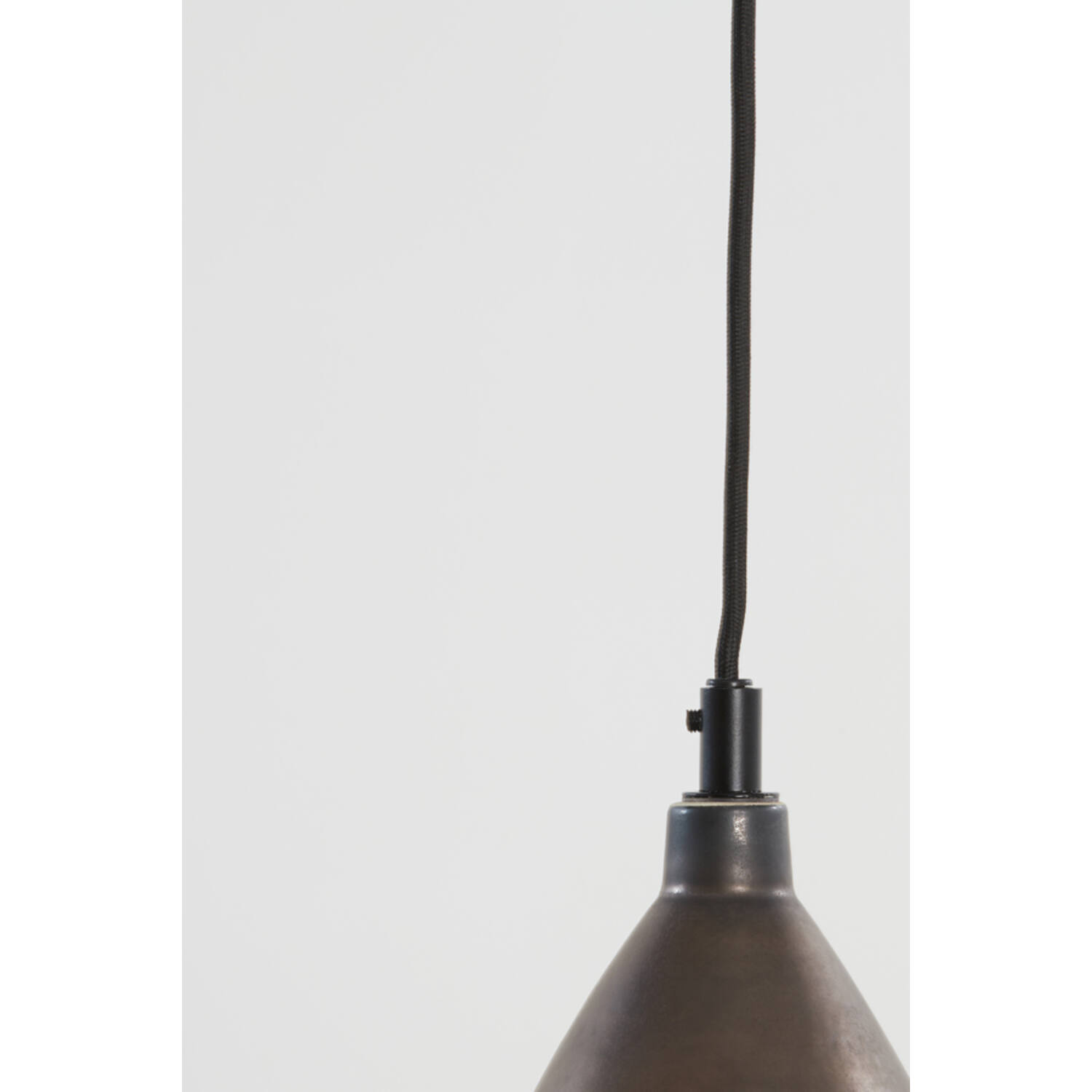 Hanging lamp Ø18x20 cm DESI matt bronze