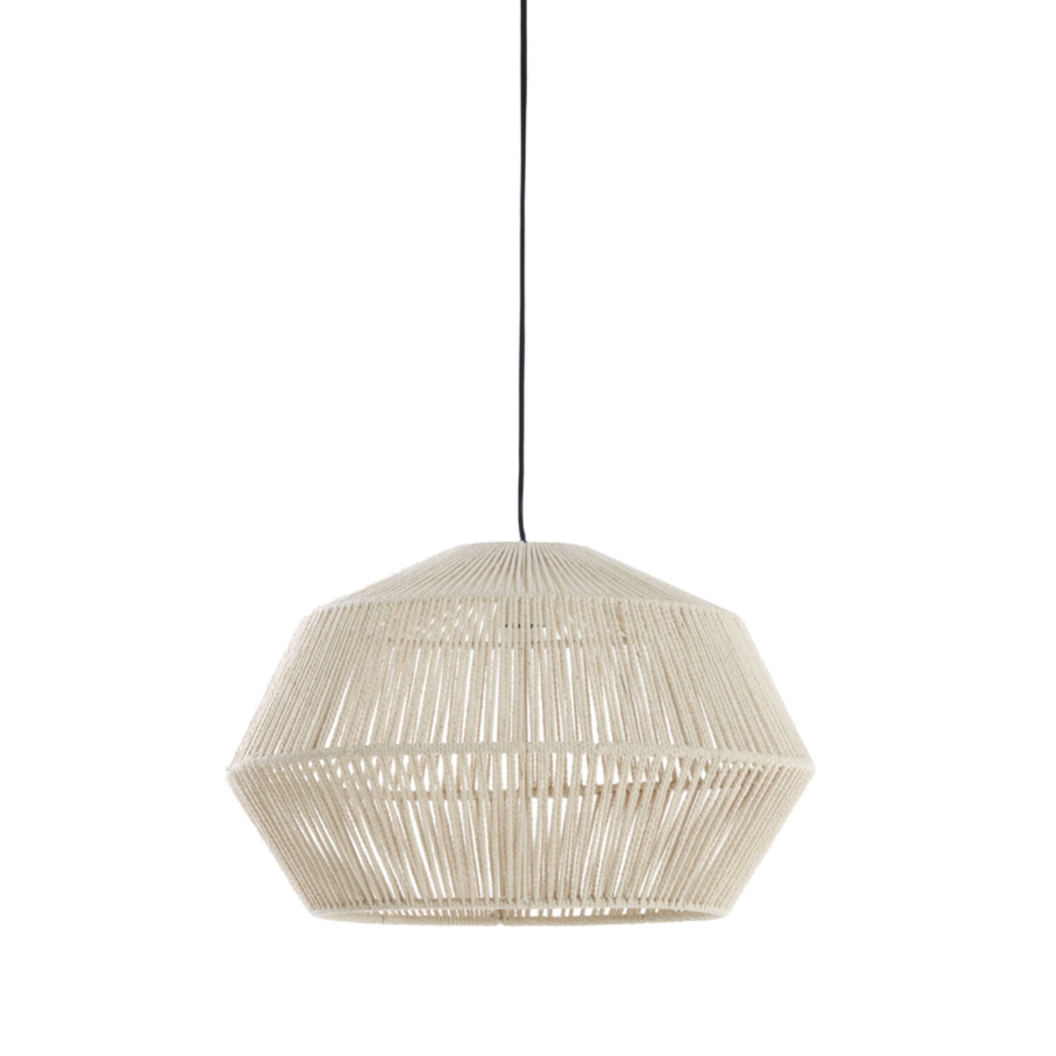 Hanging lamp Ø49x30 cm DEYA cream