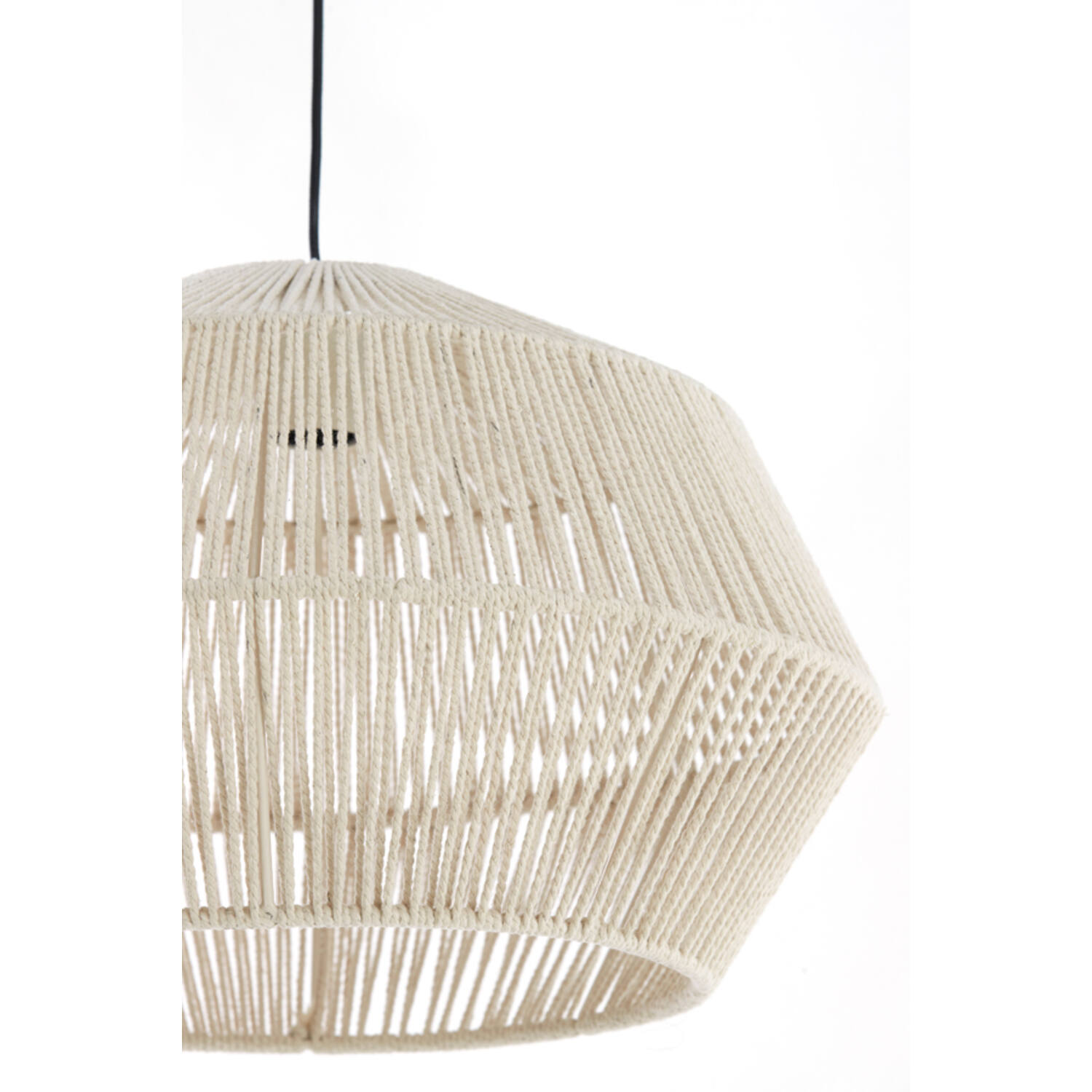 Hanging lamp Ø49x30 cm DEYA cream