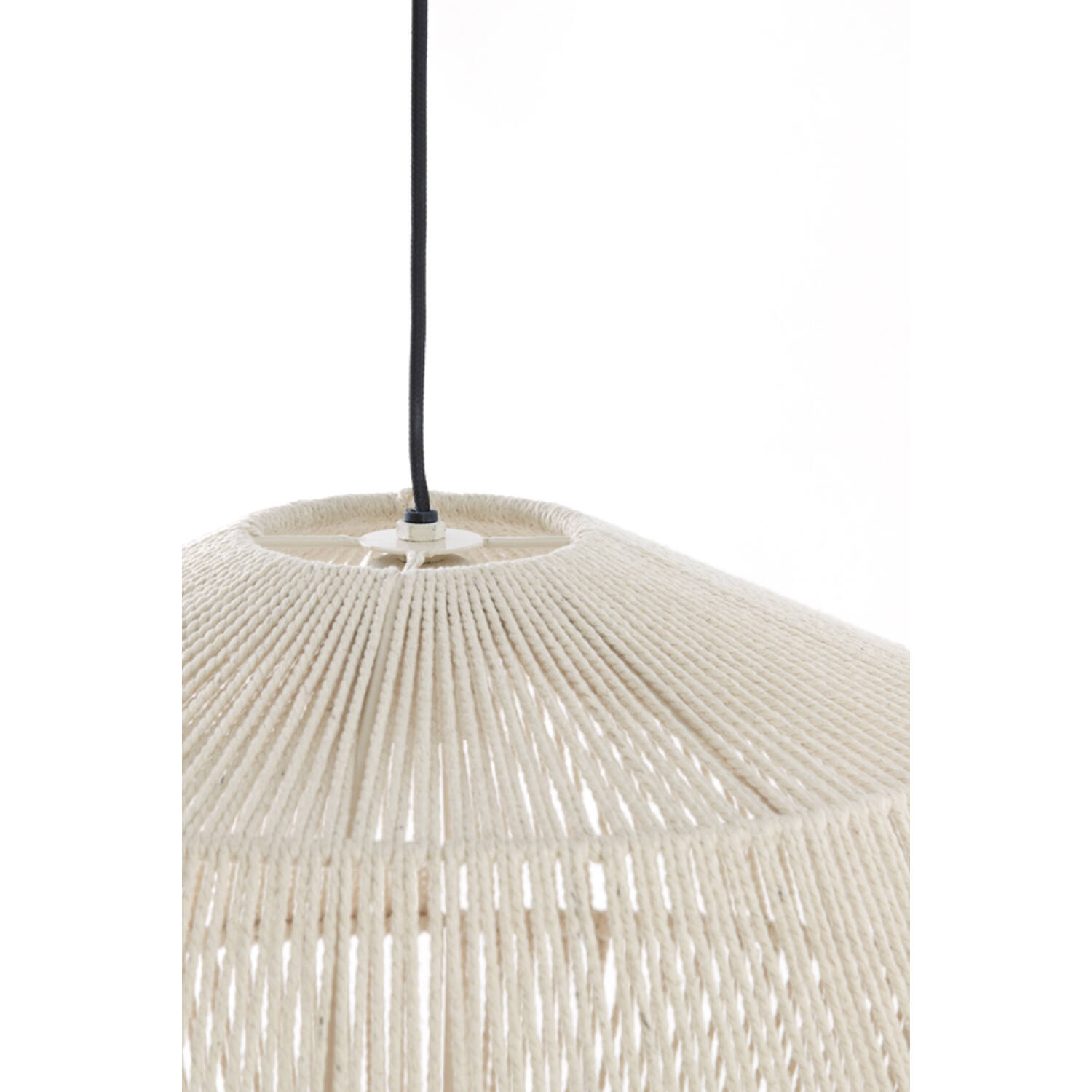 Hanging lamp Ø49x30 cm DEYA cream