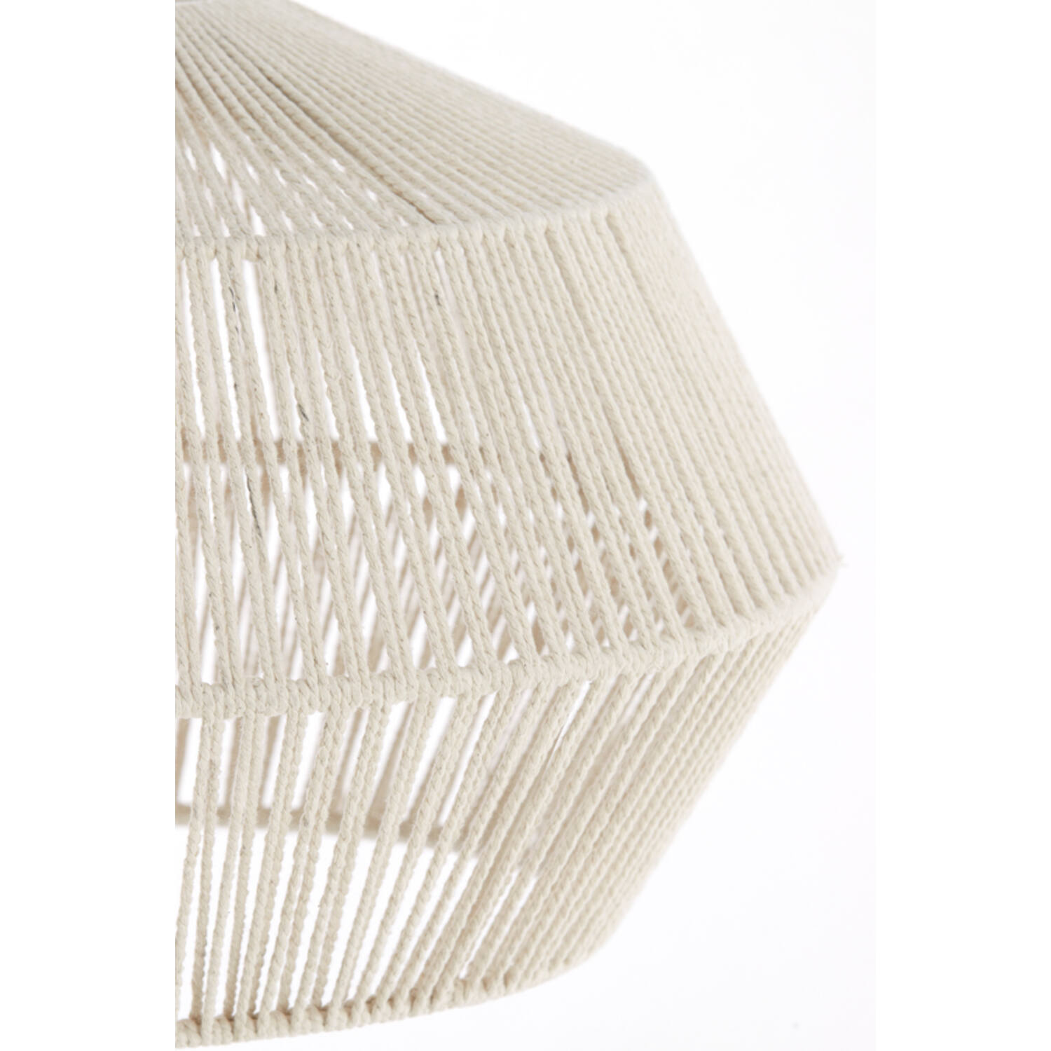 Hanging lamp Ø49x30 cm DEYA cream
