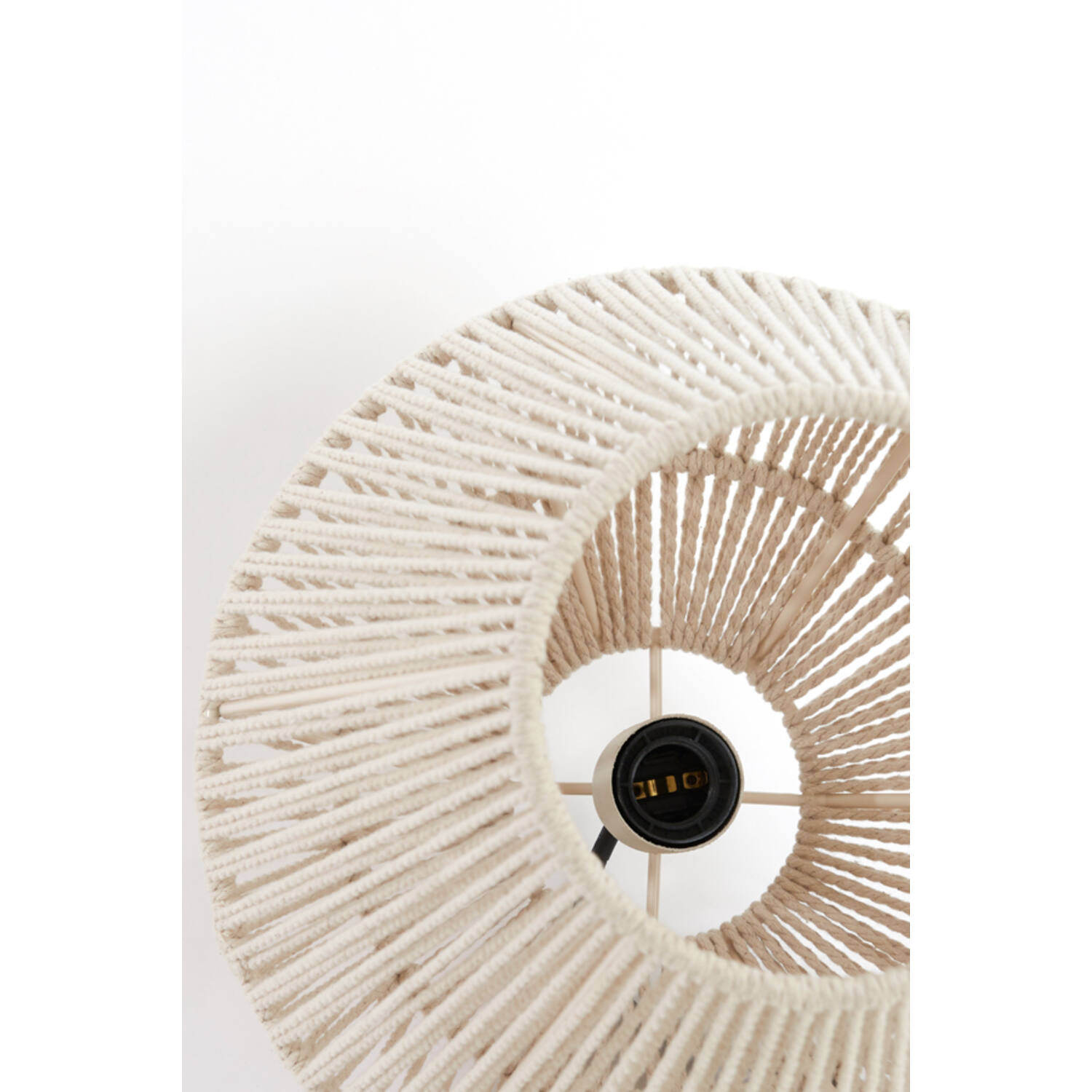 Hanging lamp Ø30x37 cm DEYA cream