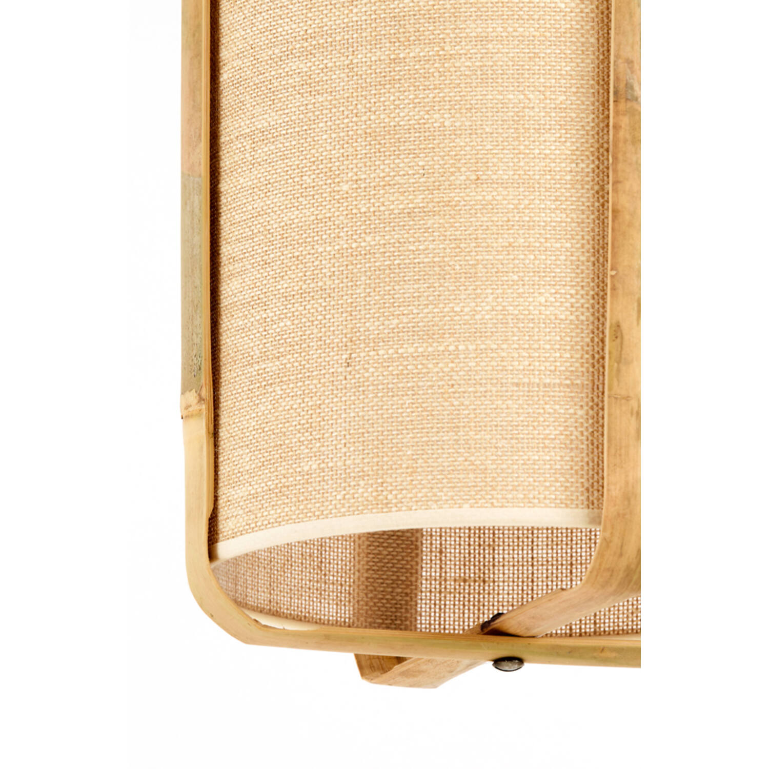 Hanglamp Ø37x66 cm SENDAI zand+bamboe naturel