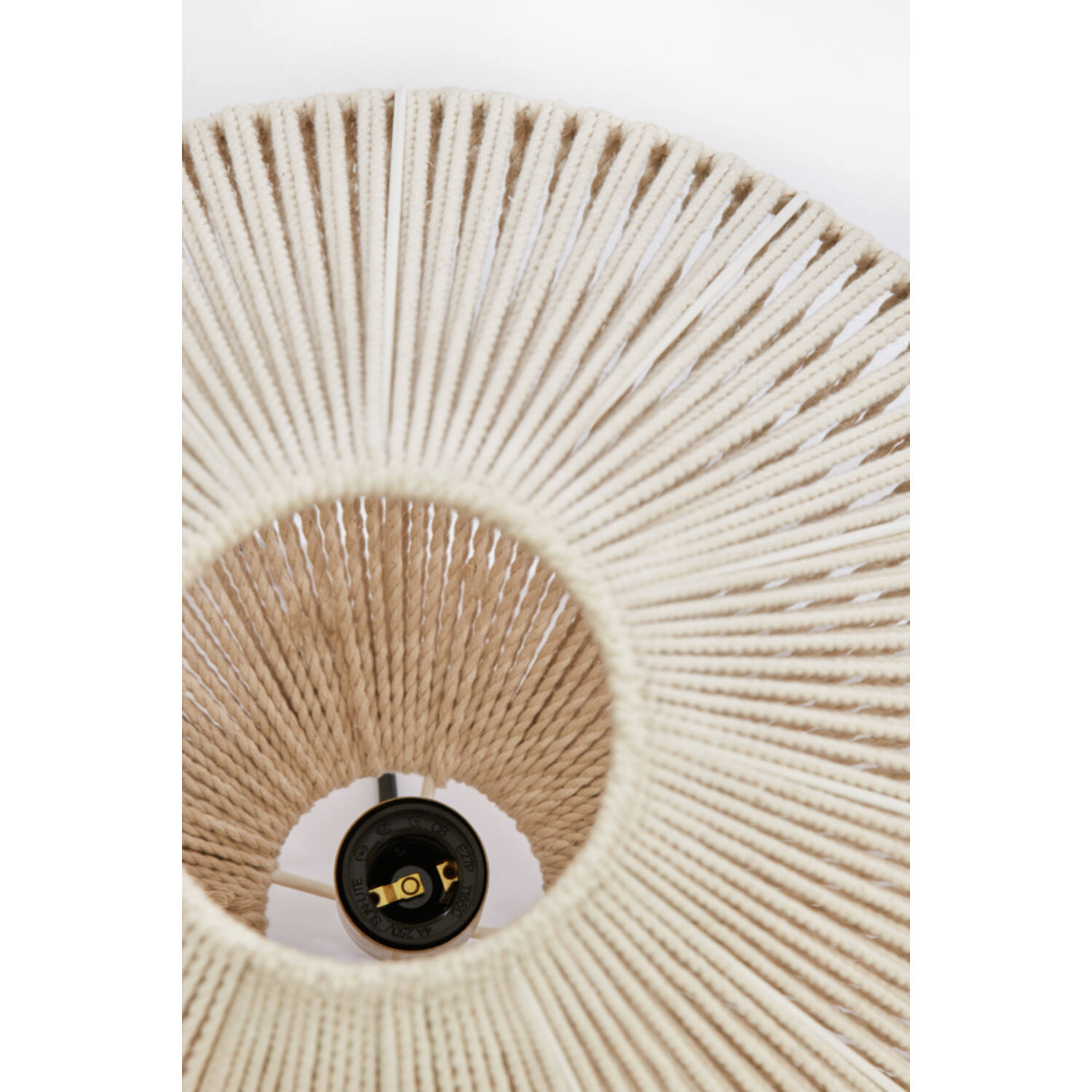 Hanging lamp Ø42x32 cm FELIDA cream