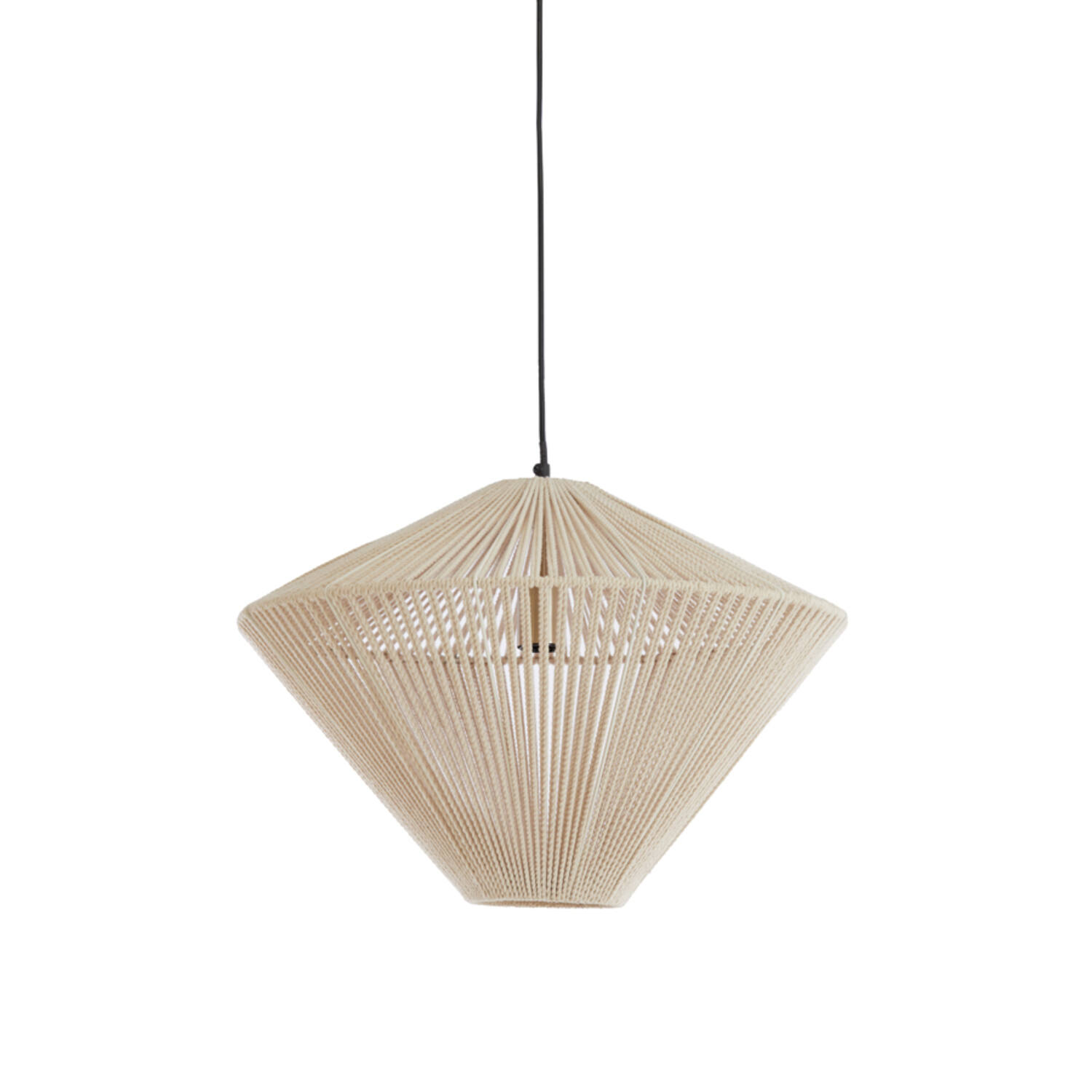 Hanging lamp Ø53x37 cm FELIDA cream