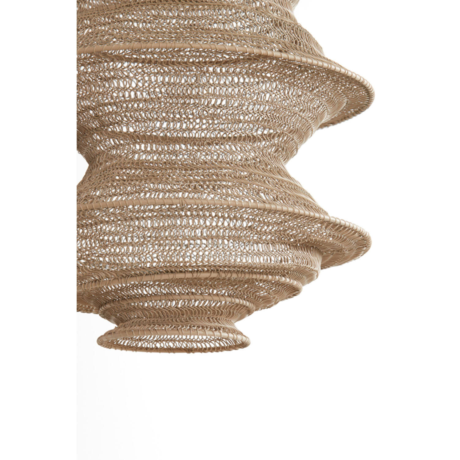 Hanging lamp Ø31x55 cm NAKISHA sand