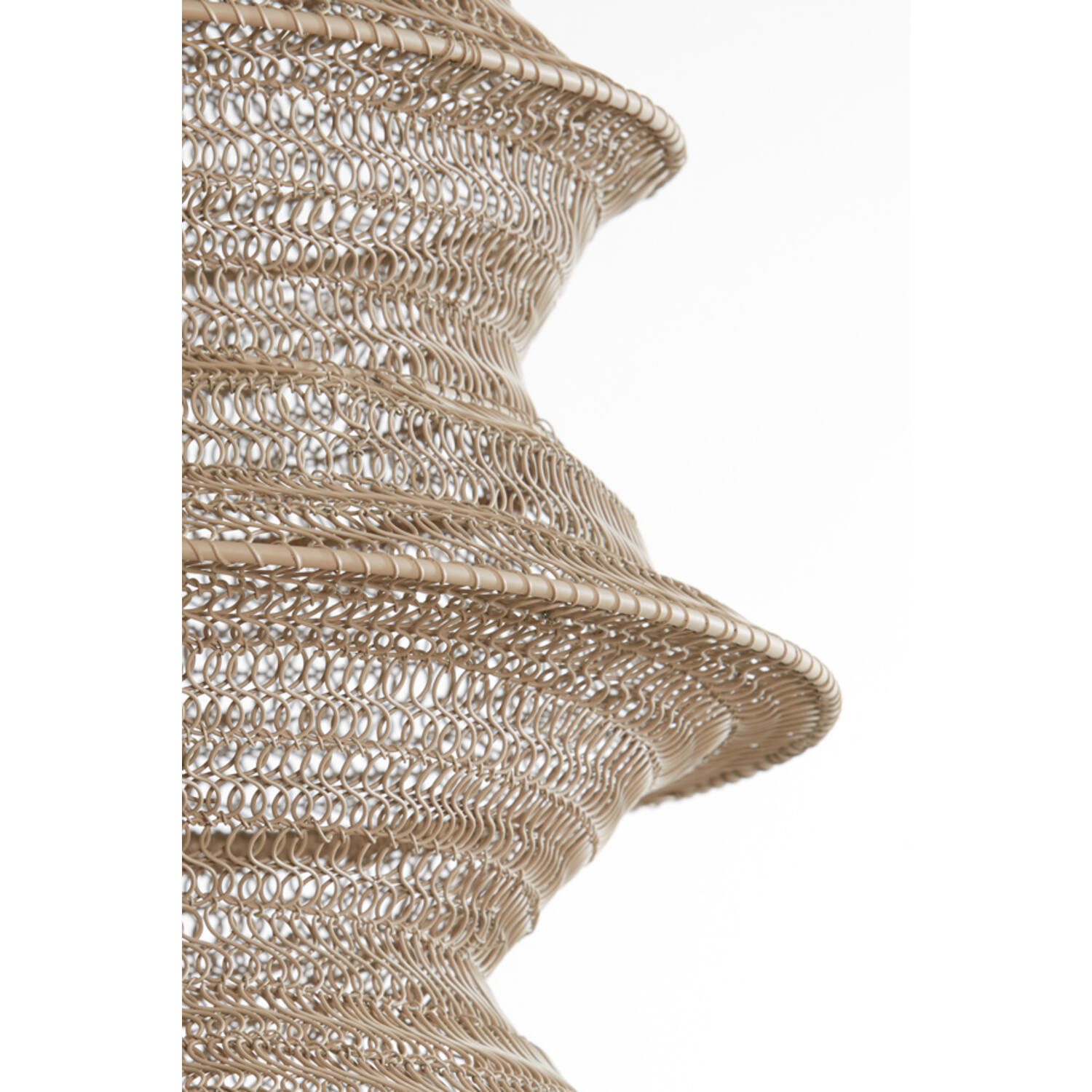 Hanging lamp Ø31x55 cm NAKISHA sand