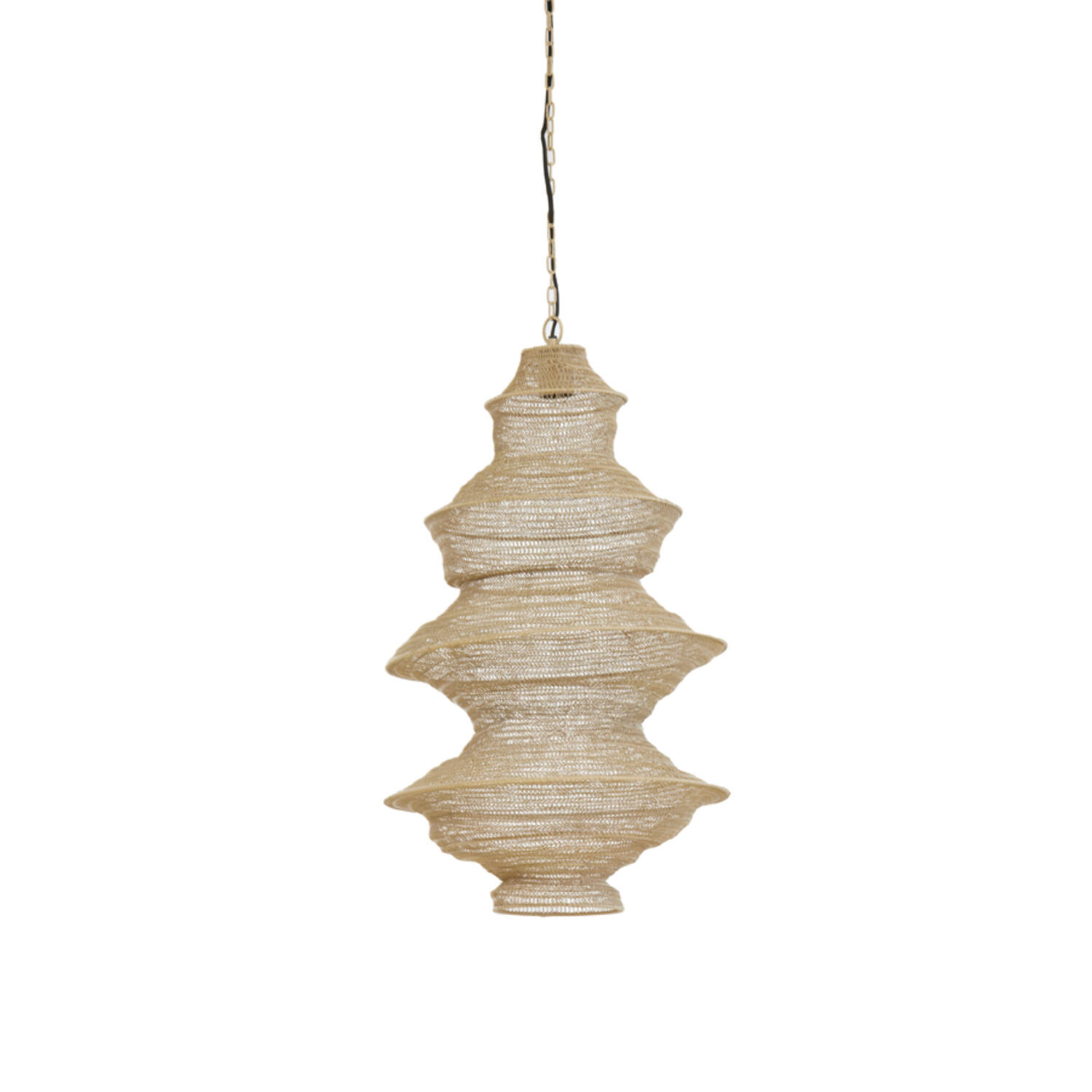 Hanglamp Ø40x70 cm NAKISHA zand