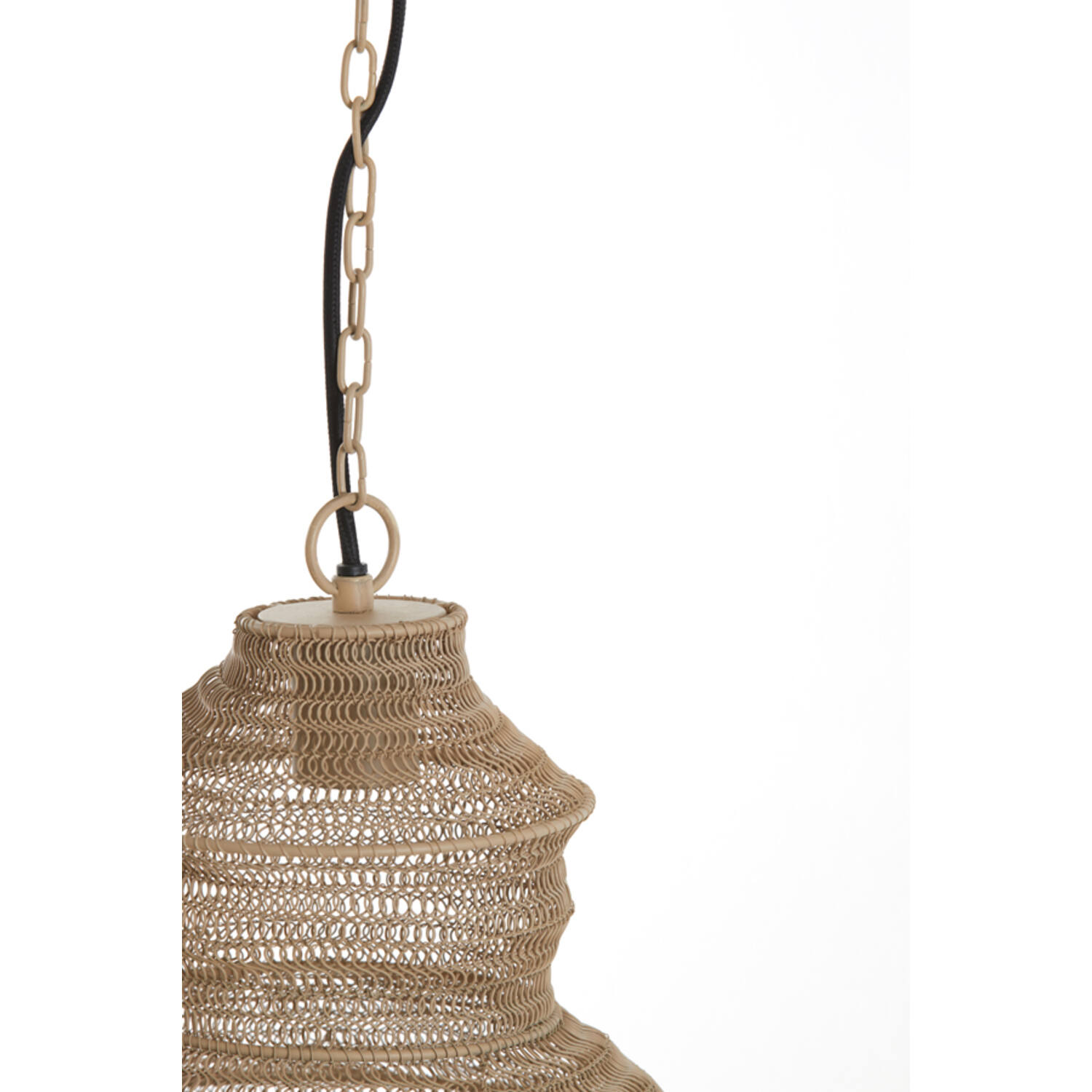 Hanglamp Ø40x70 cm NAKISHA zand