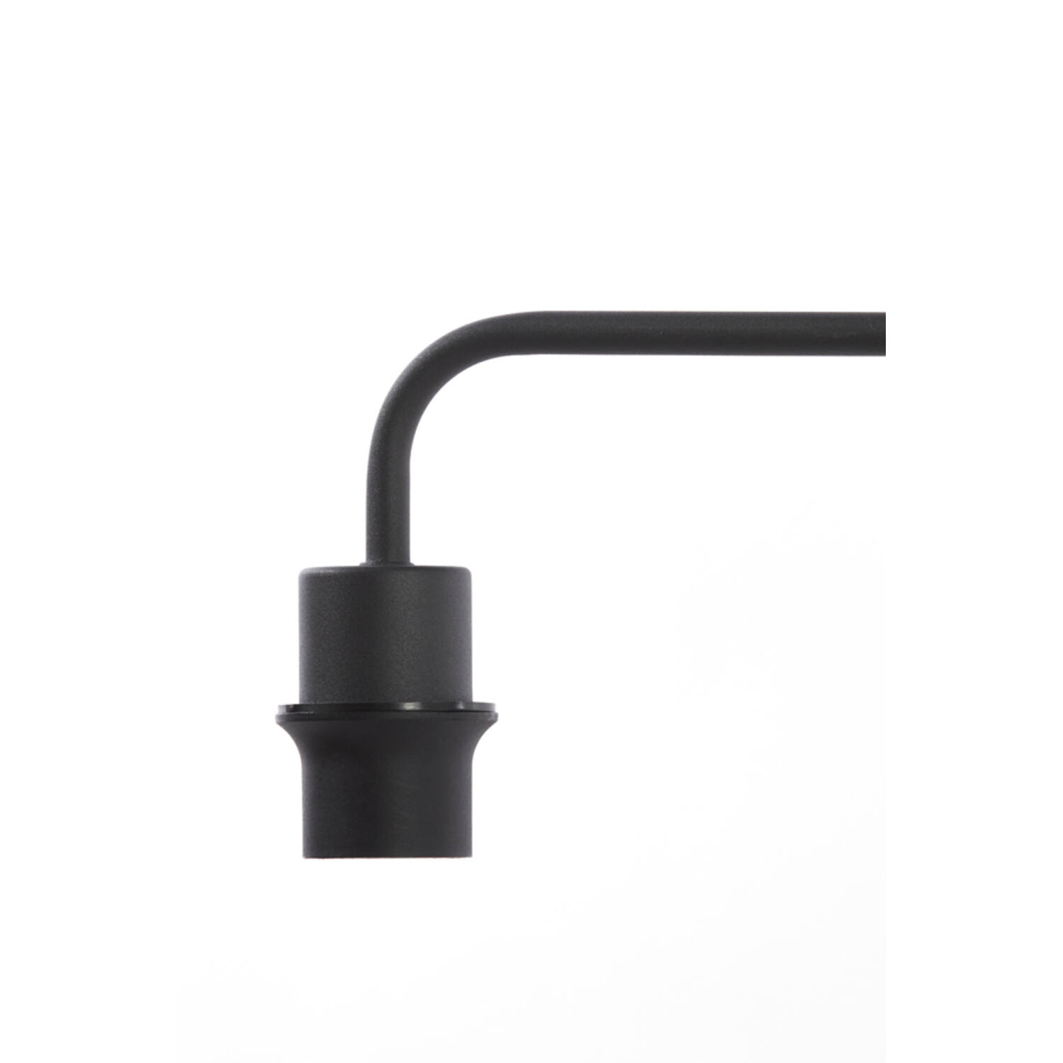 Hanglamp 3L Ø48x25 cm EDISA mat zwart