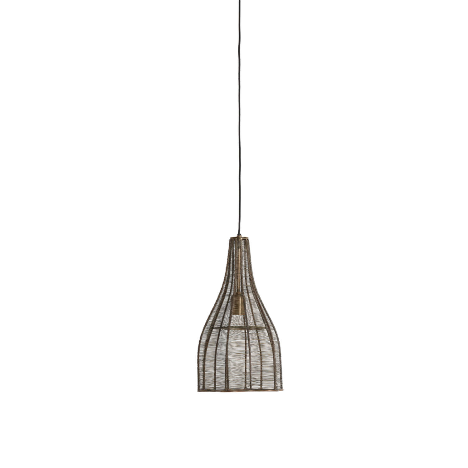 Hanging lamp Ø25x41,5 cm MARIAMA antique bronze